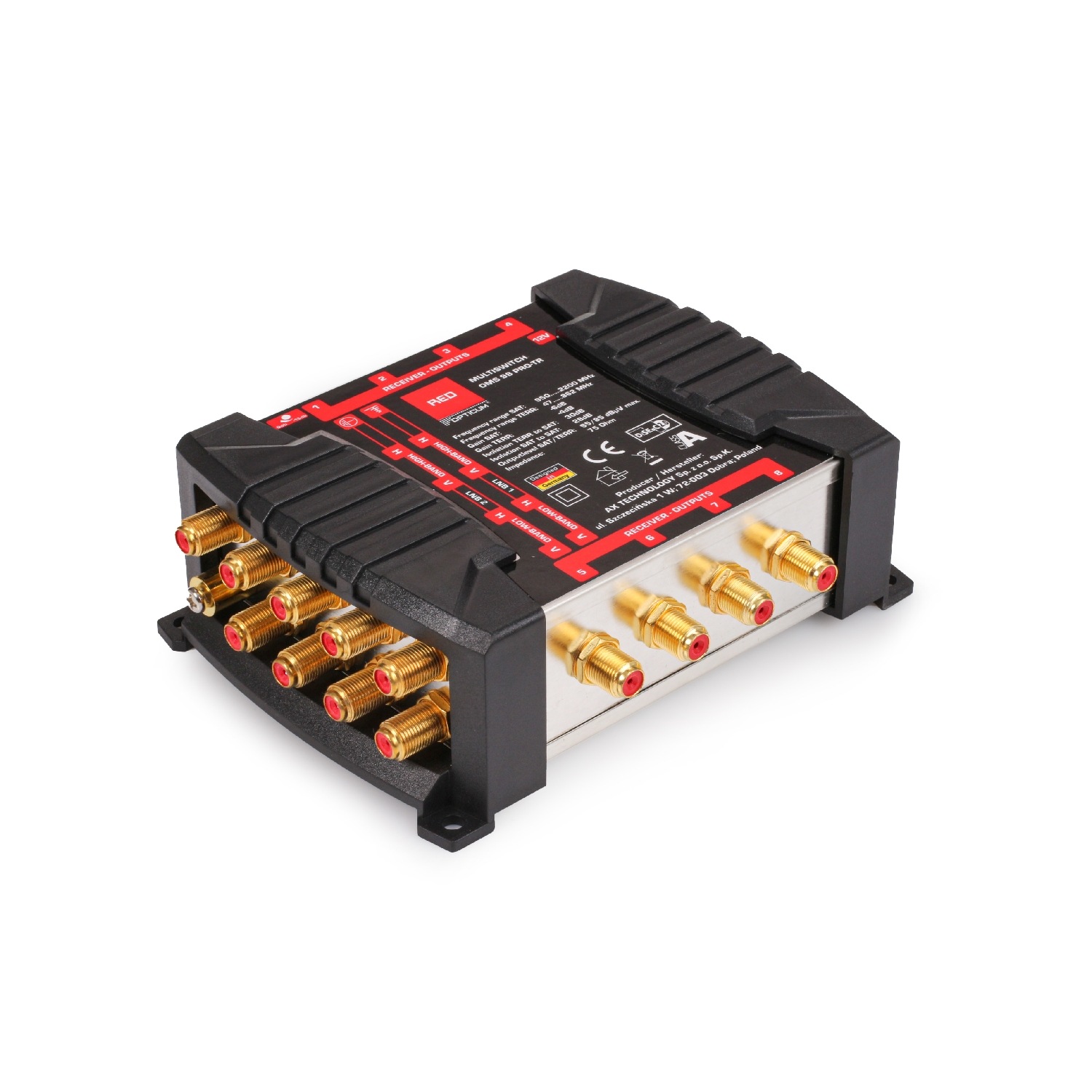 SAT-Verteiler, »Multischalter OMS 9/8 Pro-TR«