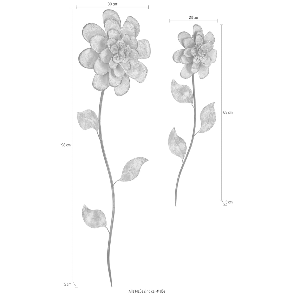 Home affaire Wanddekoobjekt »Blumen«