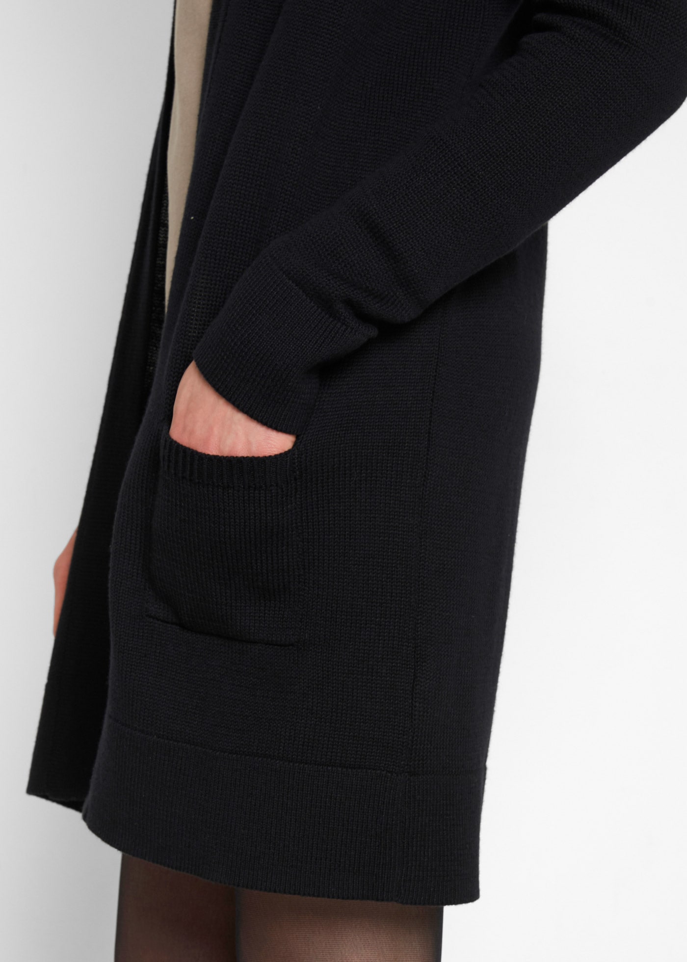 bonprix Longstrickjacke