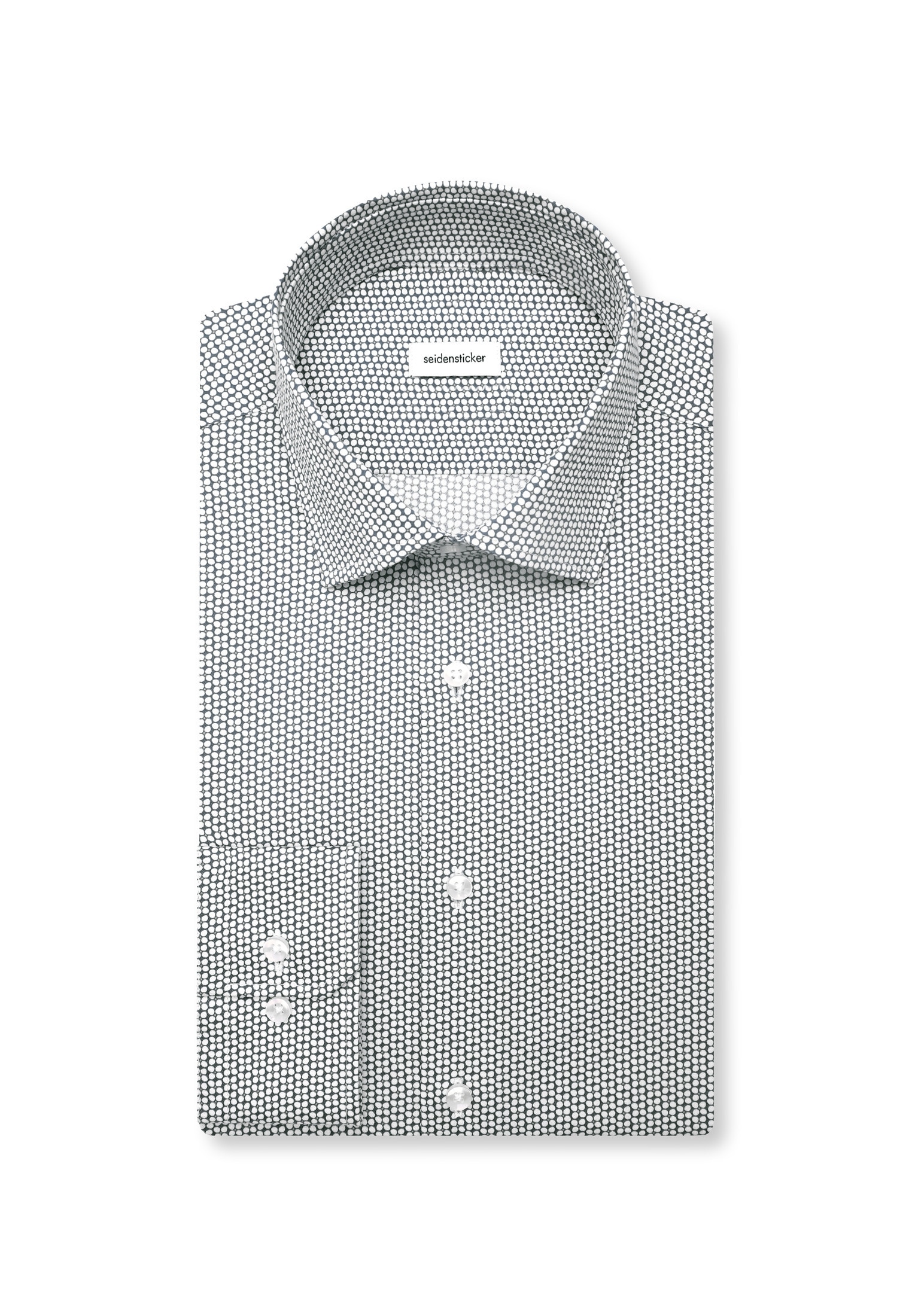 seidensticker Businesshemd »Slim« Slim 1/1 Kentkragen Druck