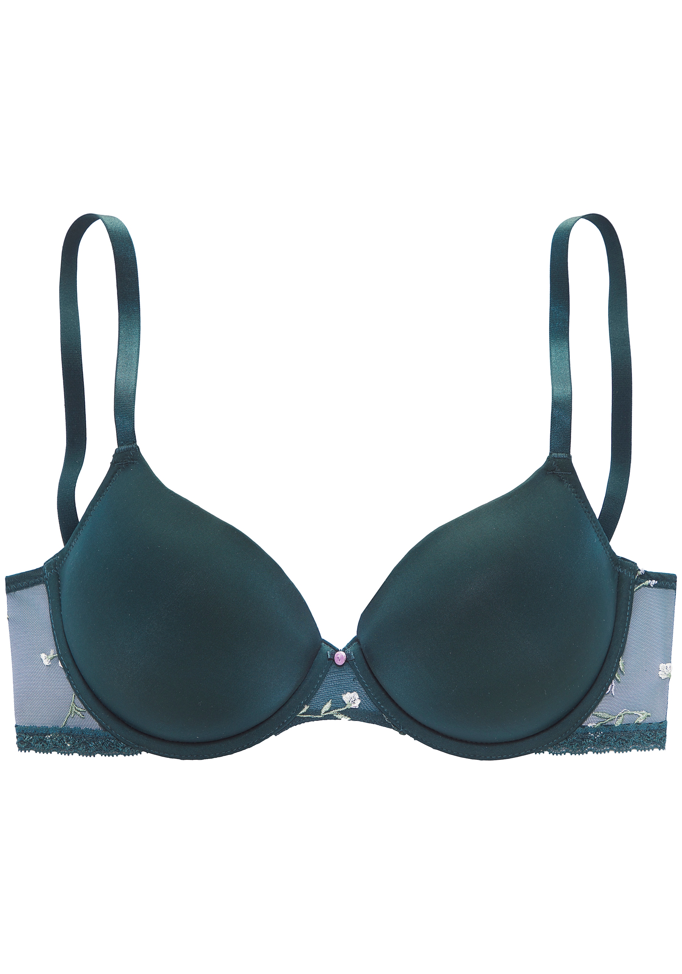 Vivance Schalen-BH »Thea« mit Bügel & feiner Blumenstickerei, sexy Dessous