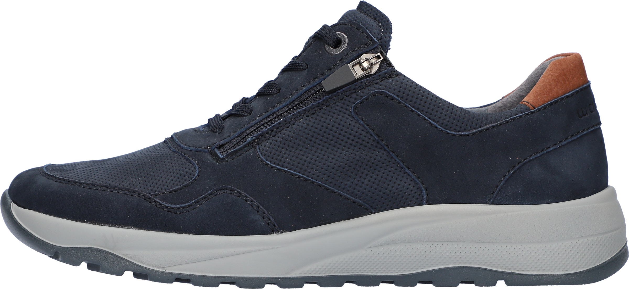 Waldläufer Sneaker »K-JOHN«  Schnürschuh, Bequemschuh, H-Weite, mit seitlichem Reißverschluss