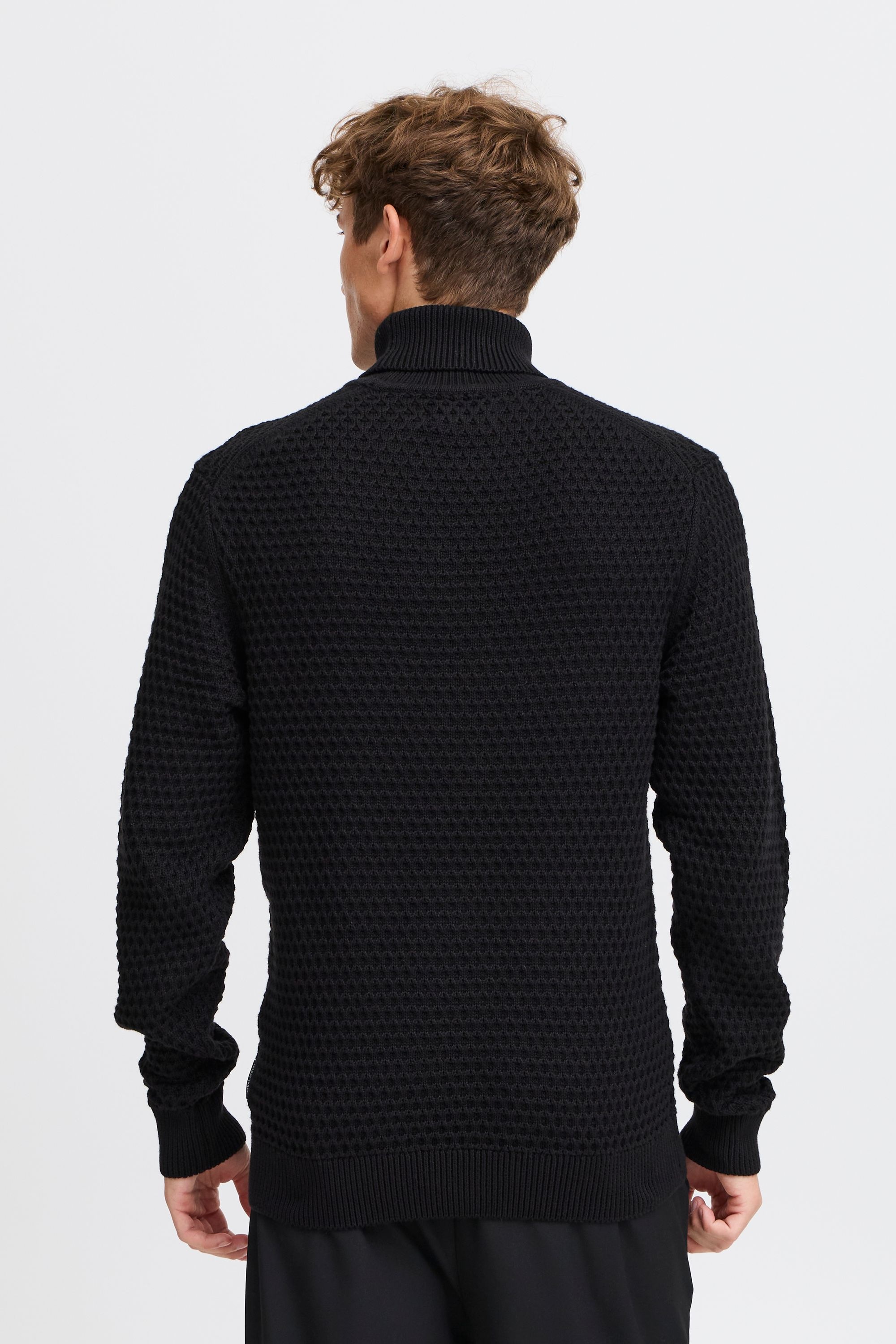 Casual Friday Strickfleece-Pullover »Strickpullover CFKARL structured roll neck knit«