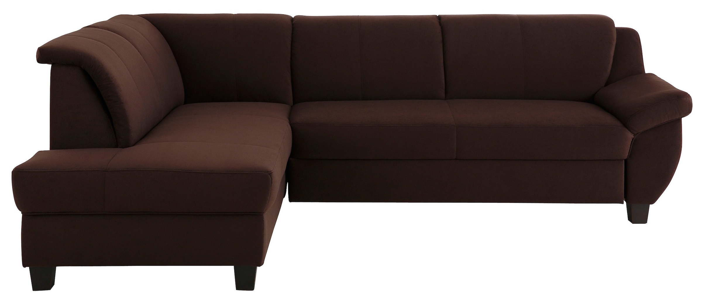 Home affaire Ecksofa »Yesterday L-Form«, wahlweise mit Bettfunktion, auch in Cord