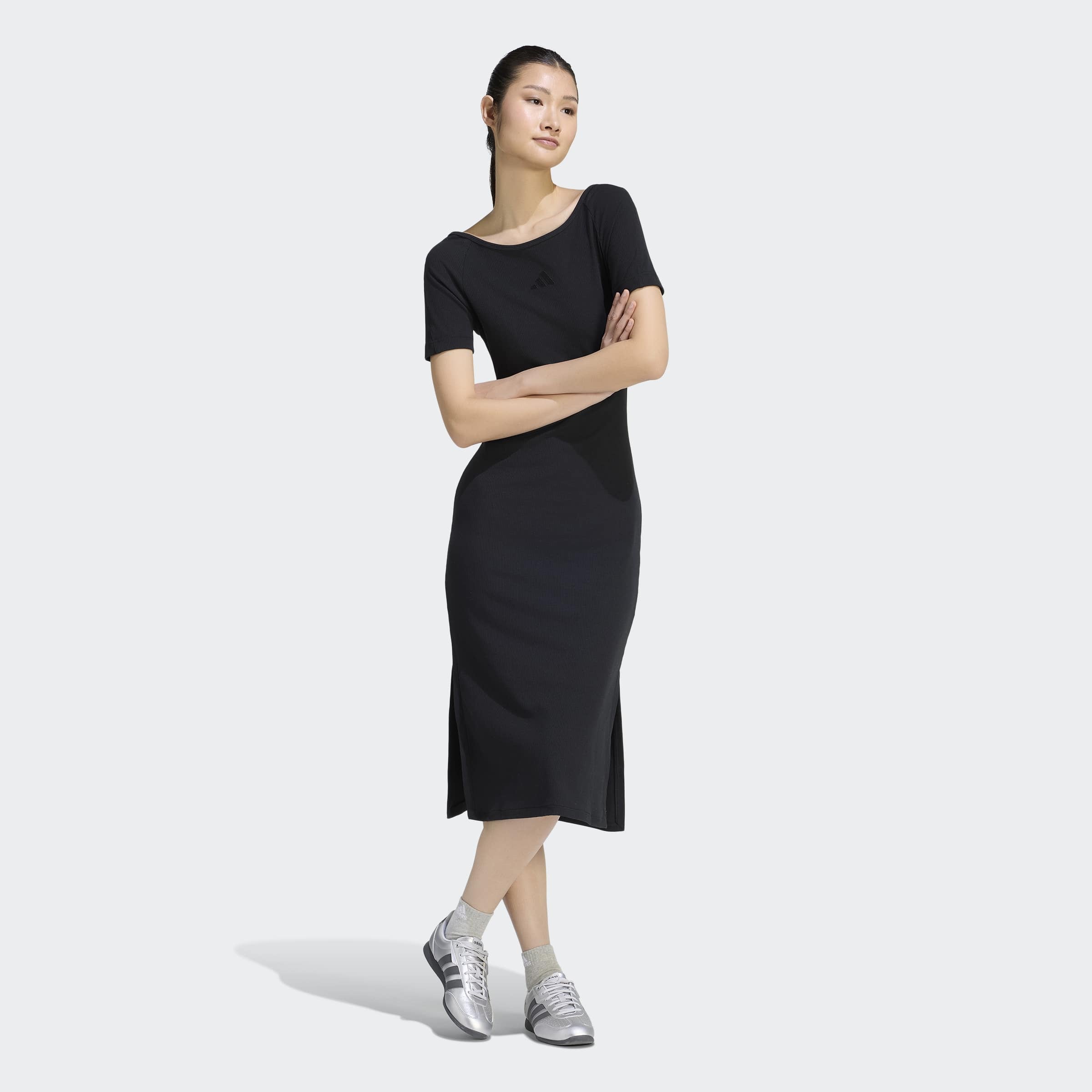 adidas Sportswear Shirtkleid »W AK SL RIB DRE«