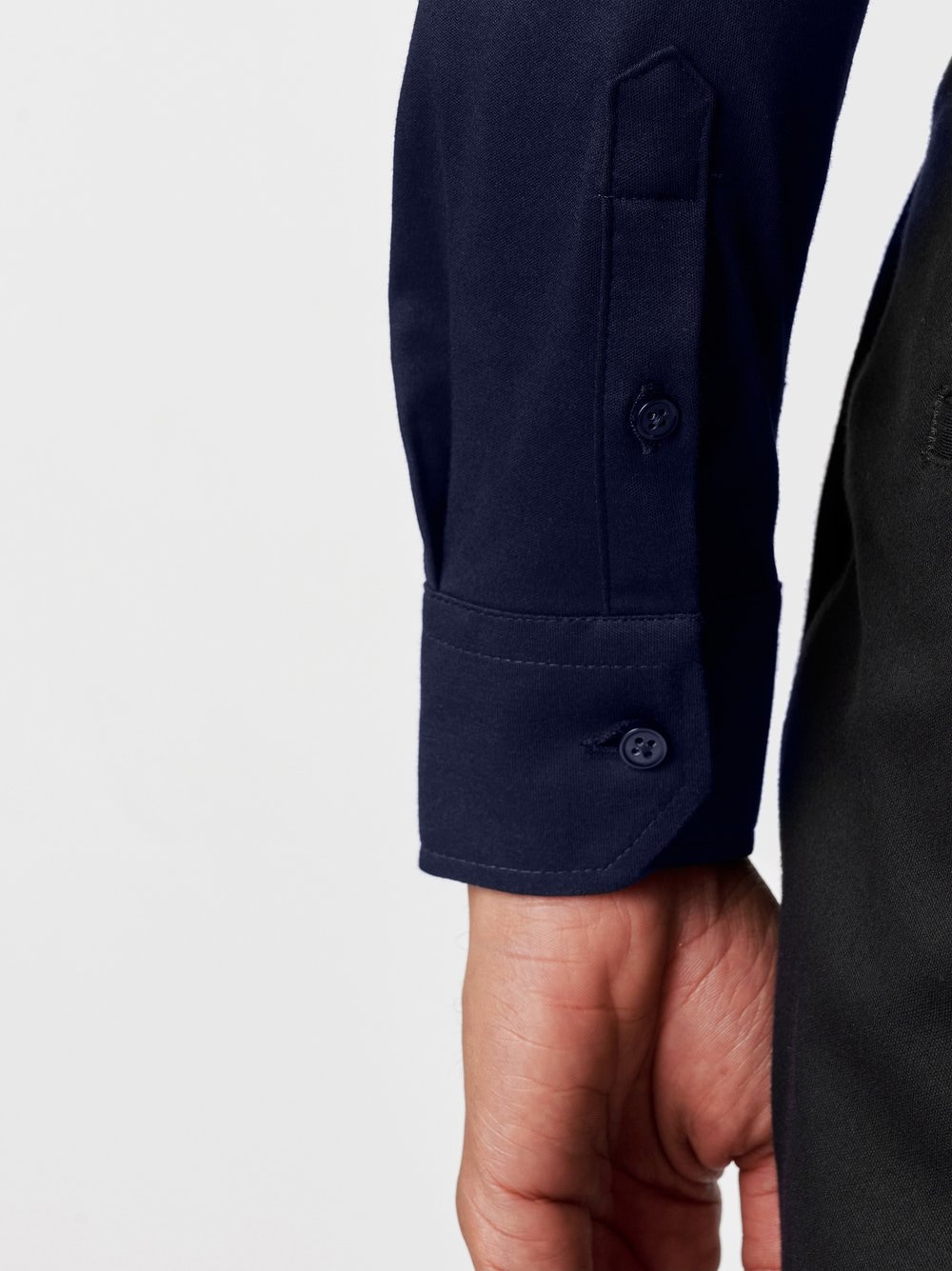 DESOTO Langarmhemd »Jerseyhemd Casual Kent langarm«, Flexibler Stretch