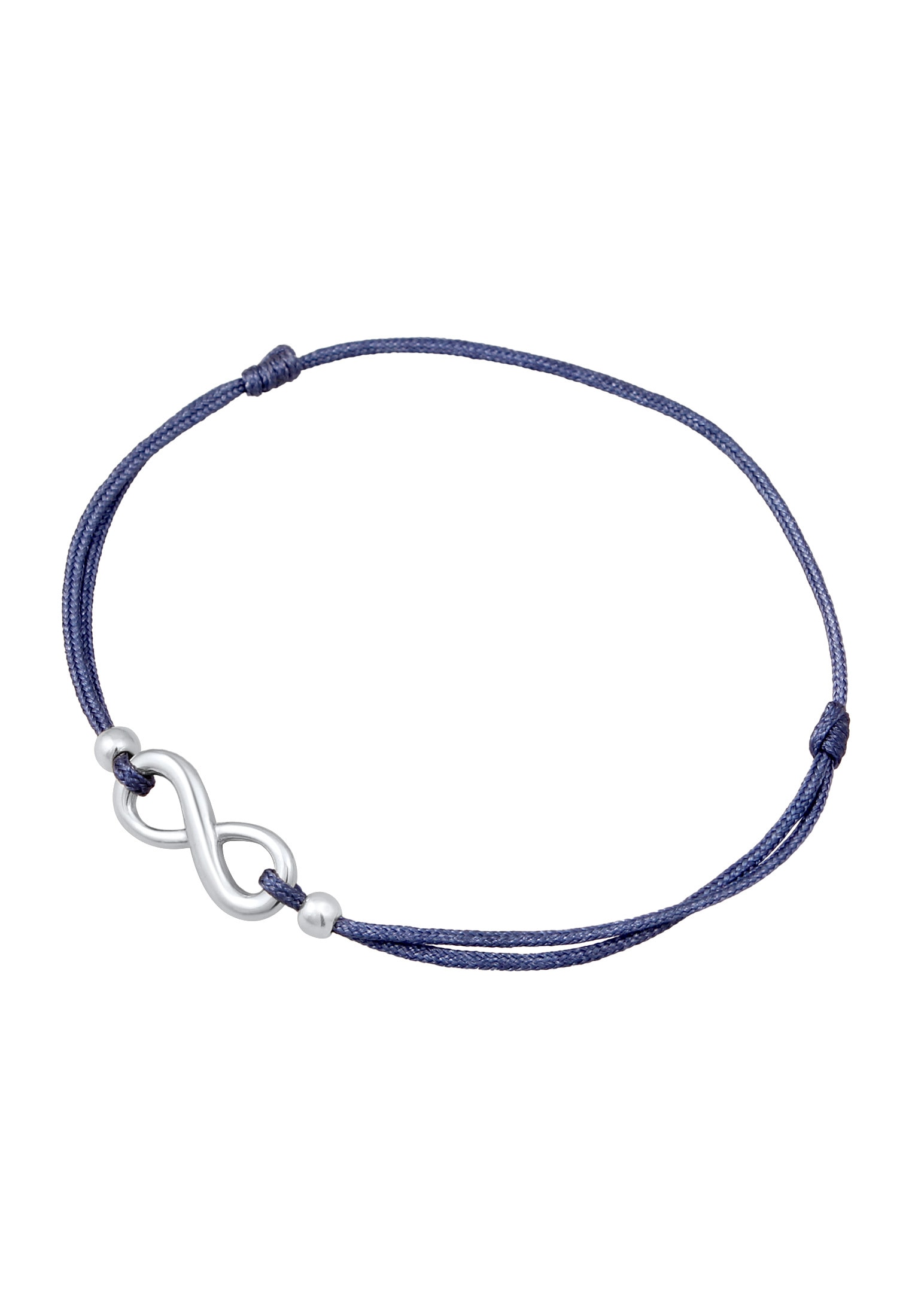 Elli Armkette »Armband Infinity Liebe Trend Symbol Elastisch 925 Silber«