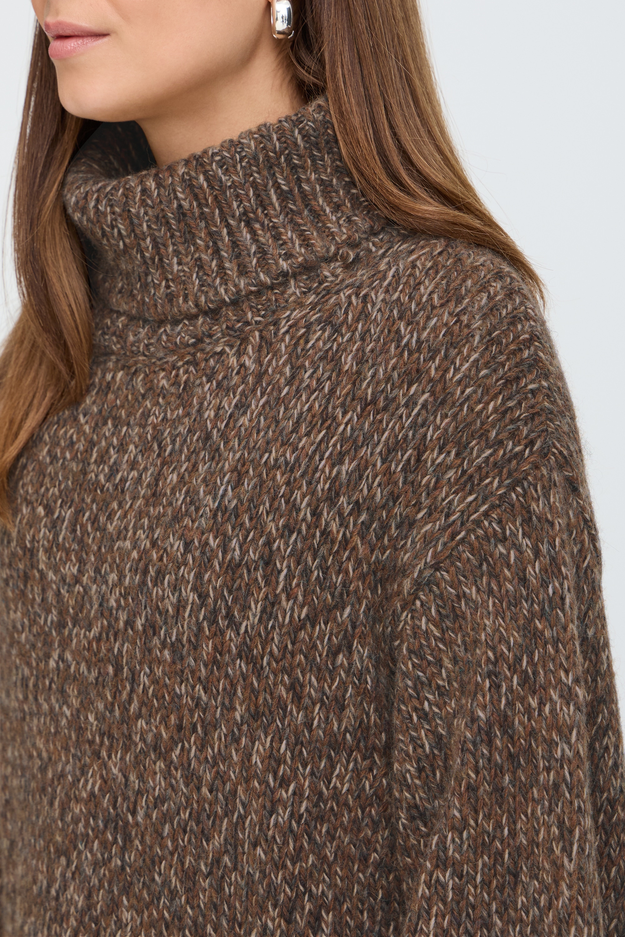 Pulz Jeans Strickpullover »Damen Langarm PZESI«