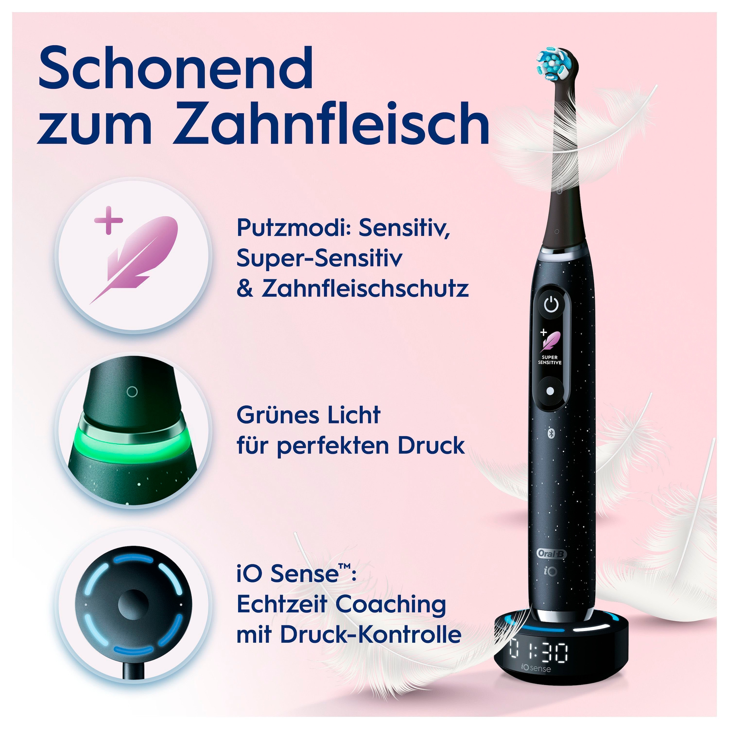 Oral-B iO Series 10 high quality Elektrische Zahnbürste weiß