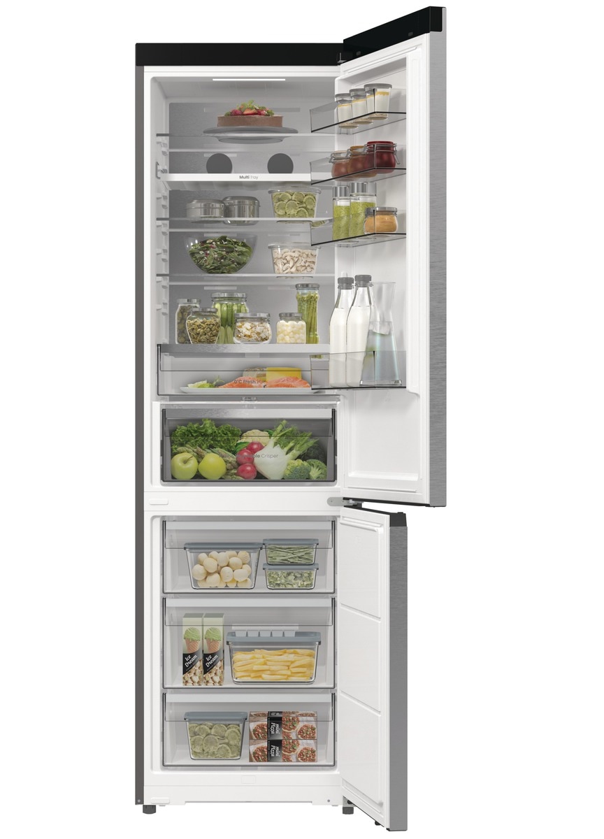 Hisense Kühl-/Gefrierkombination »RB5P410SACA« 203 cm hoch 59,5 cm breit BigVolumen Modell mit insgesamt 413 Liter