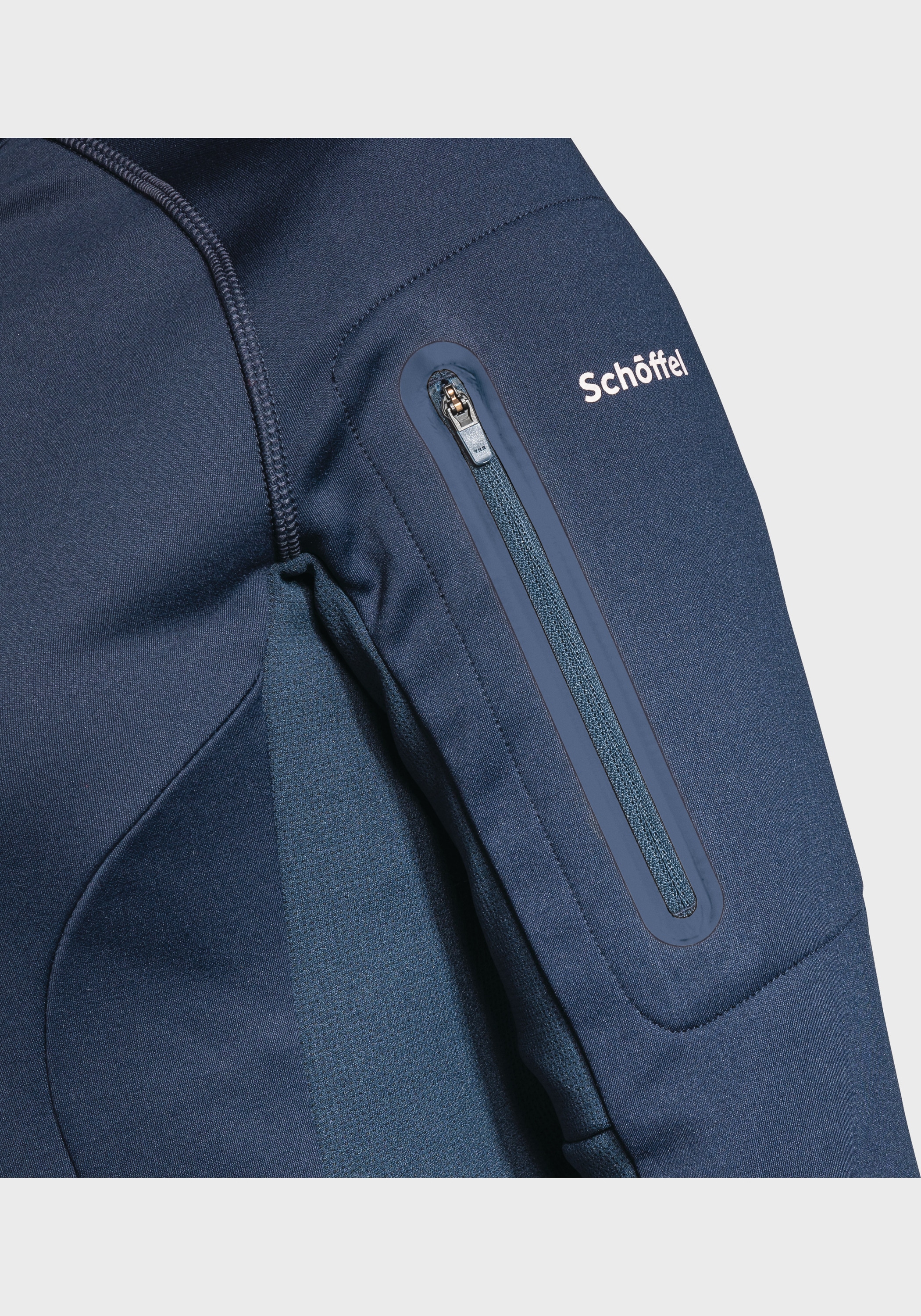 Schöffel Fleecejacke »Fleece Hoody Lodron L«, mit Kapuze