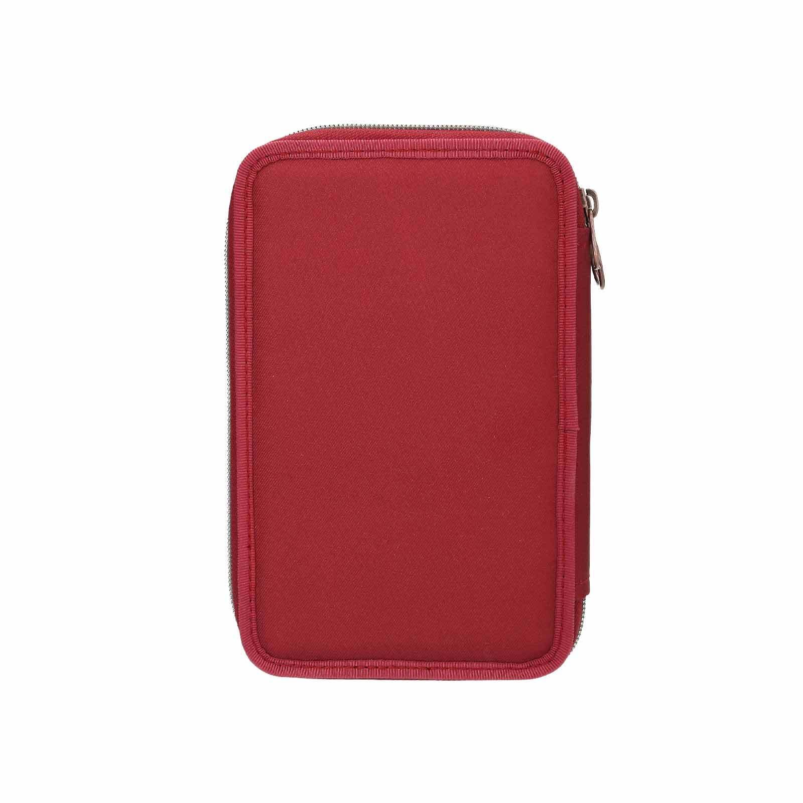 Depesche Buntstift »2-Fach Federtasche FUR-EVER FRIENDS TOPModel 5,5 x 13 x 20 cm rot«