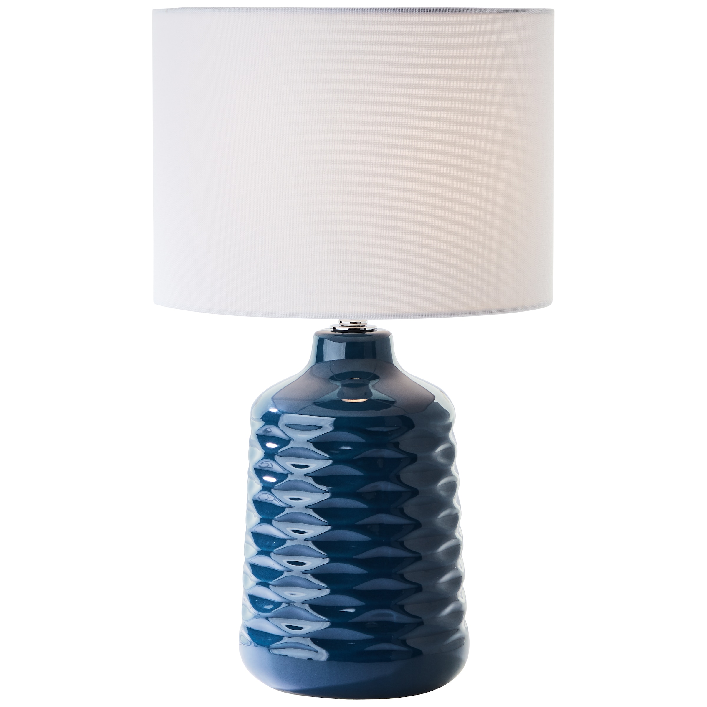 Brilliant Tischleuchte »Ilysa«, 1 flammig, Leuchtmittel E14 | ohne Leuchtmittel, Ø 25 cm, E14, Keramik/Metall/Textil