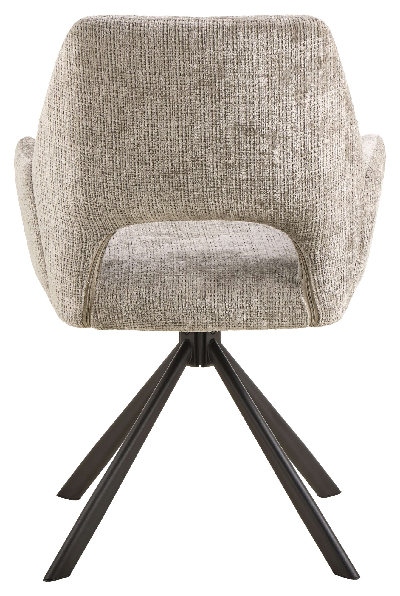 ACTONA GROUP Esszimmerstuhl »Graham, Polsterstuhl, Stuhl mit Polsterung« (Set) 2 Stk.Stoff, dekorativer Cut-Out, Drehfunktion, 4-Stern-Gestell, FSC™