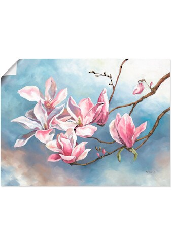 Artland Wandbild »Magnolienzweig«, Blumen, (1 St.), als Alubild, Leinwandbild,... kaufen