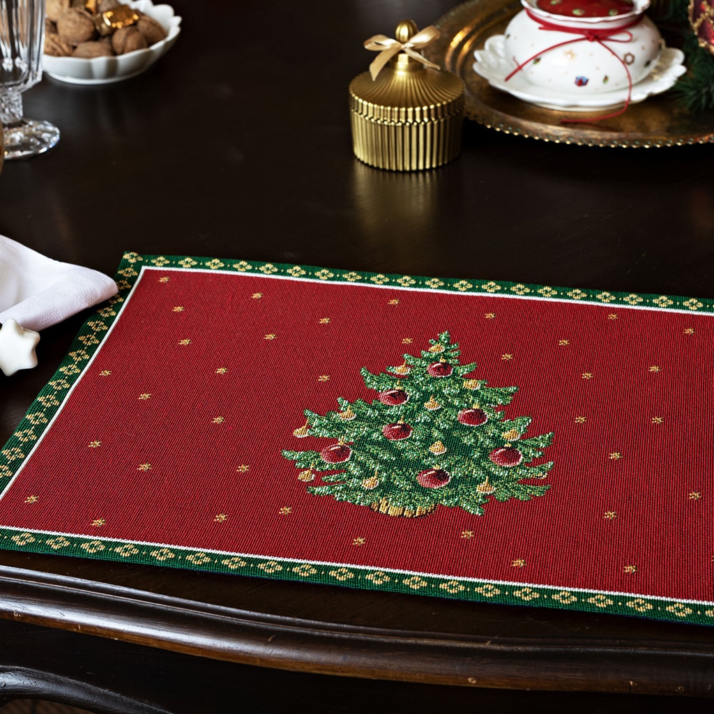 Villeroy & Boch Platzset »Platzset Baum Toy's Delight 48 x 32 cm 6er Set bunt«