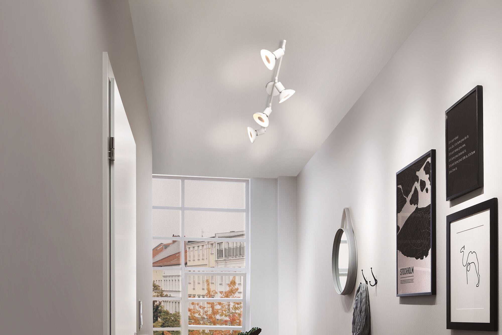 Paulmann LED Deckenleuchte »Carolina«, 4 flammig, Leuchtmittel GU10 | ohne Leuchtmittel, GU10