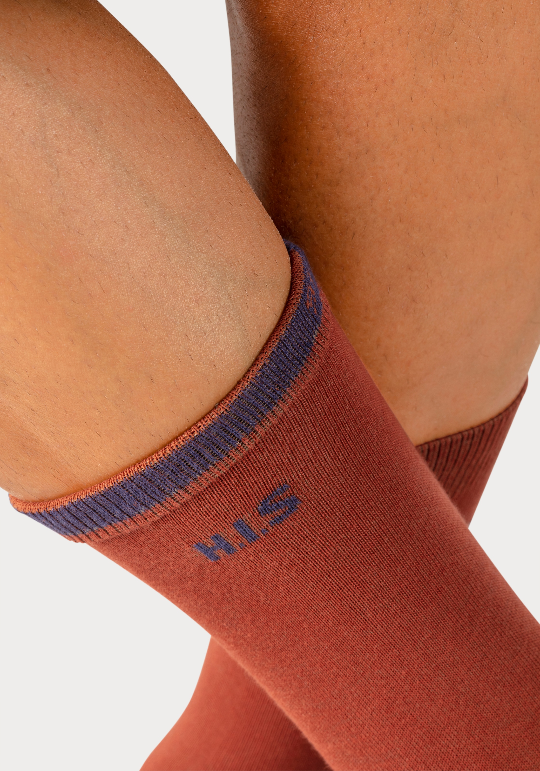 H.I.S Socken, (Packung, 10 Paar), mit farbigem Innenbund