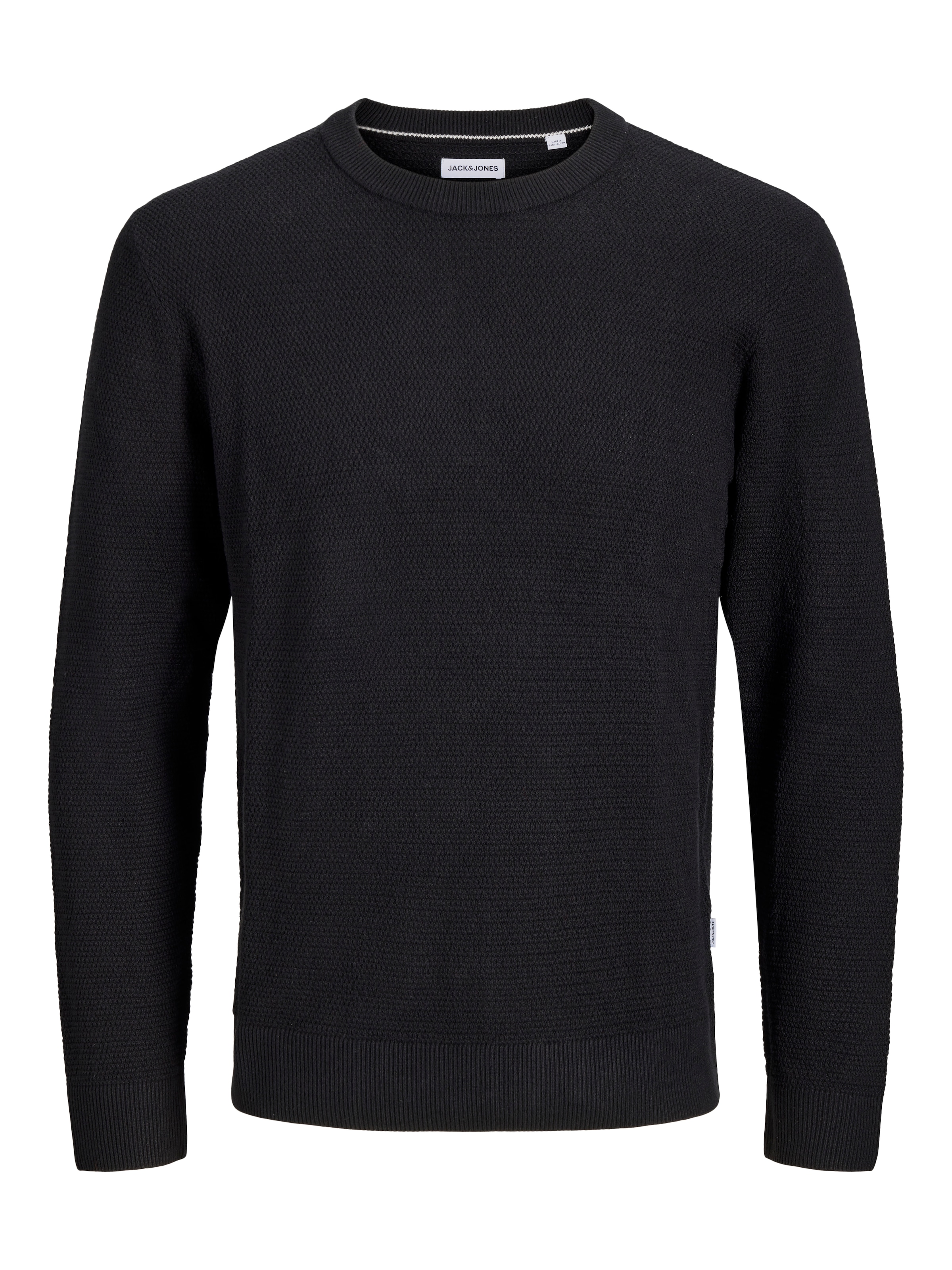Jack & Jones Strickpullover »JJERYDER KNIT CREW NECK NOOS« Baumwolle, regular fit