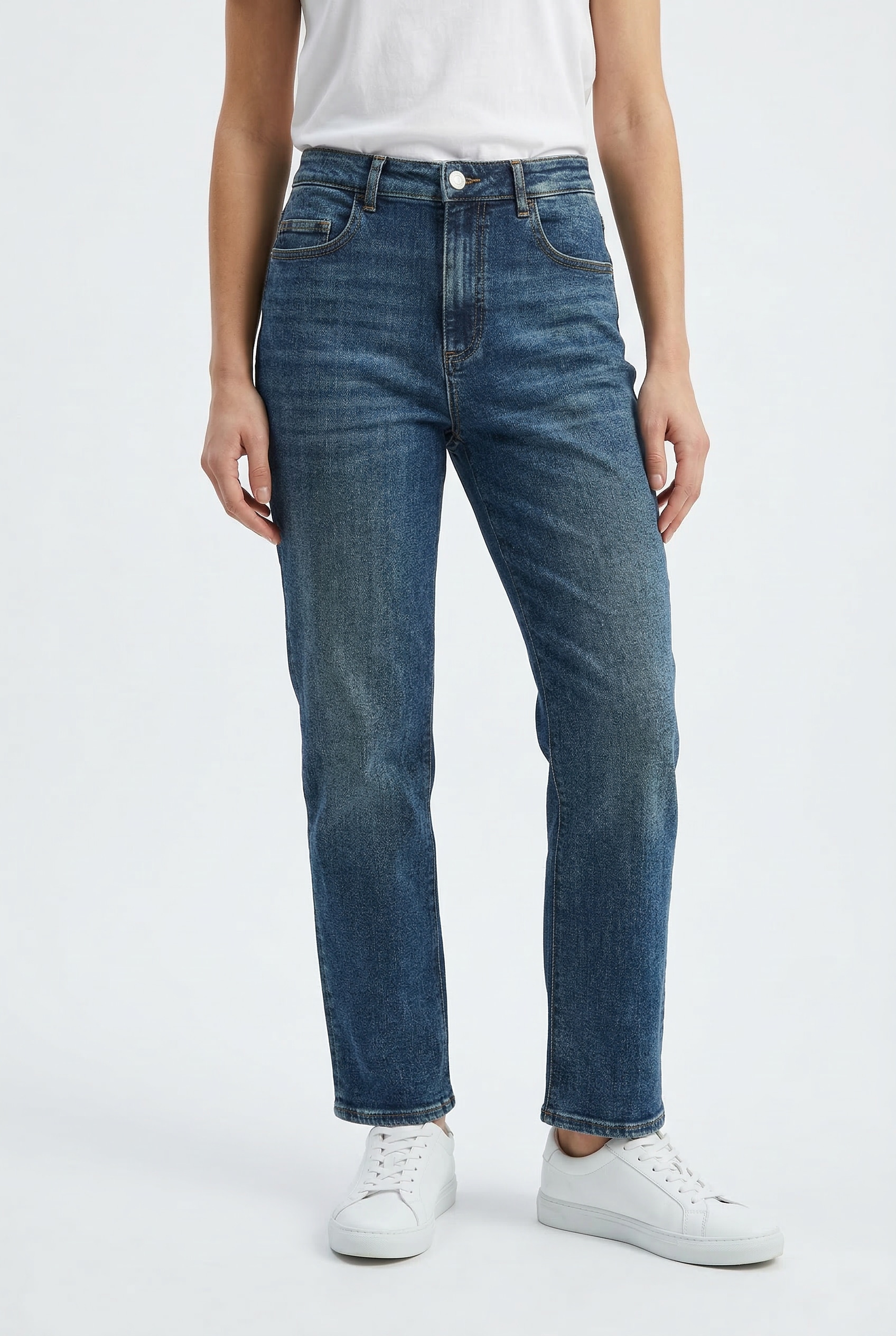 Vero Moda Skinny-fit-Jeans »VMROSIE MR SLIM ANK J NOOS RA3047«
