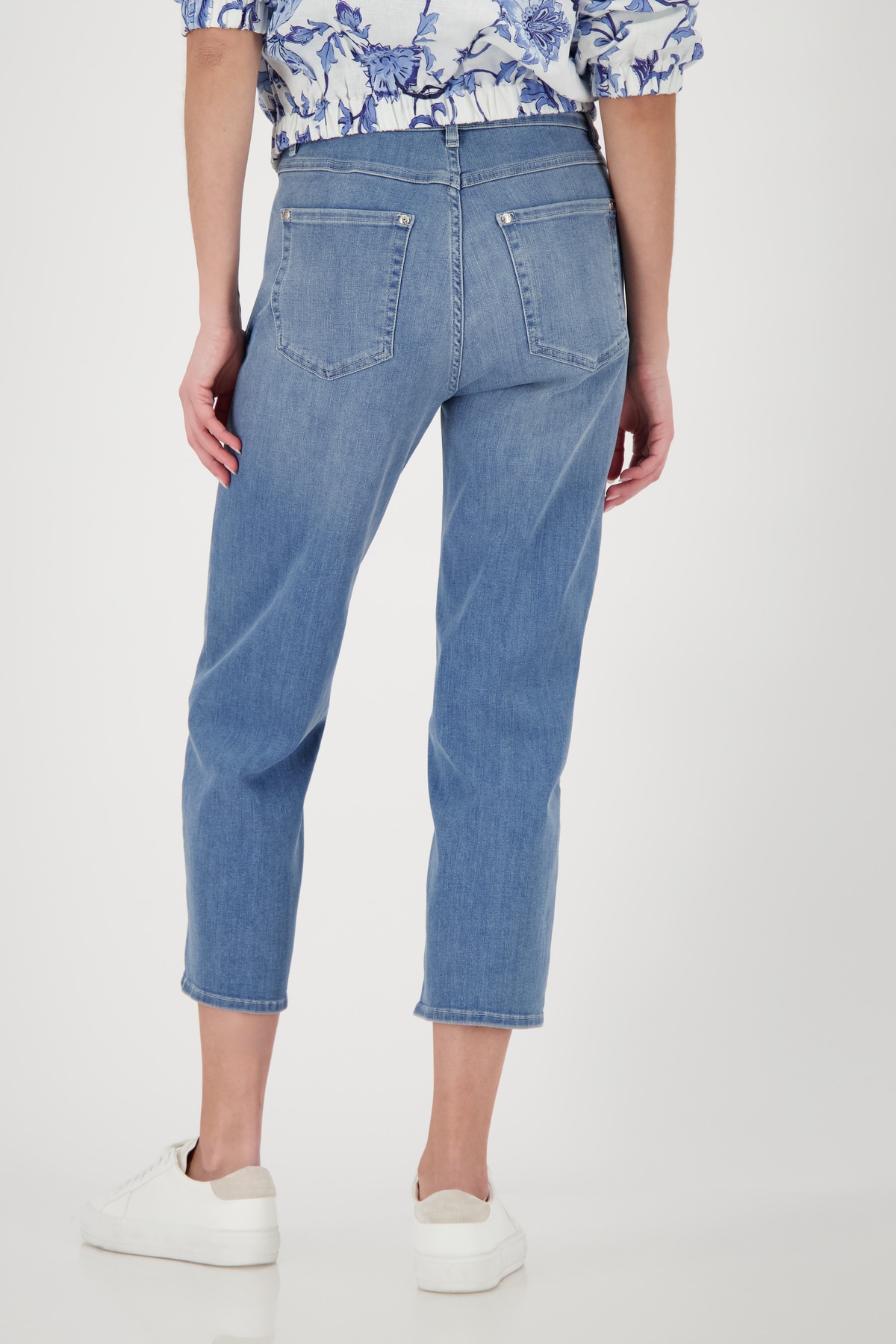 Monari 7/8-Hose  Regular fit mit Strassdetail