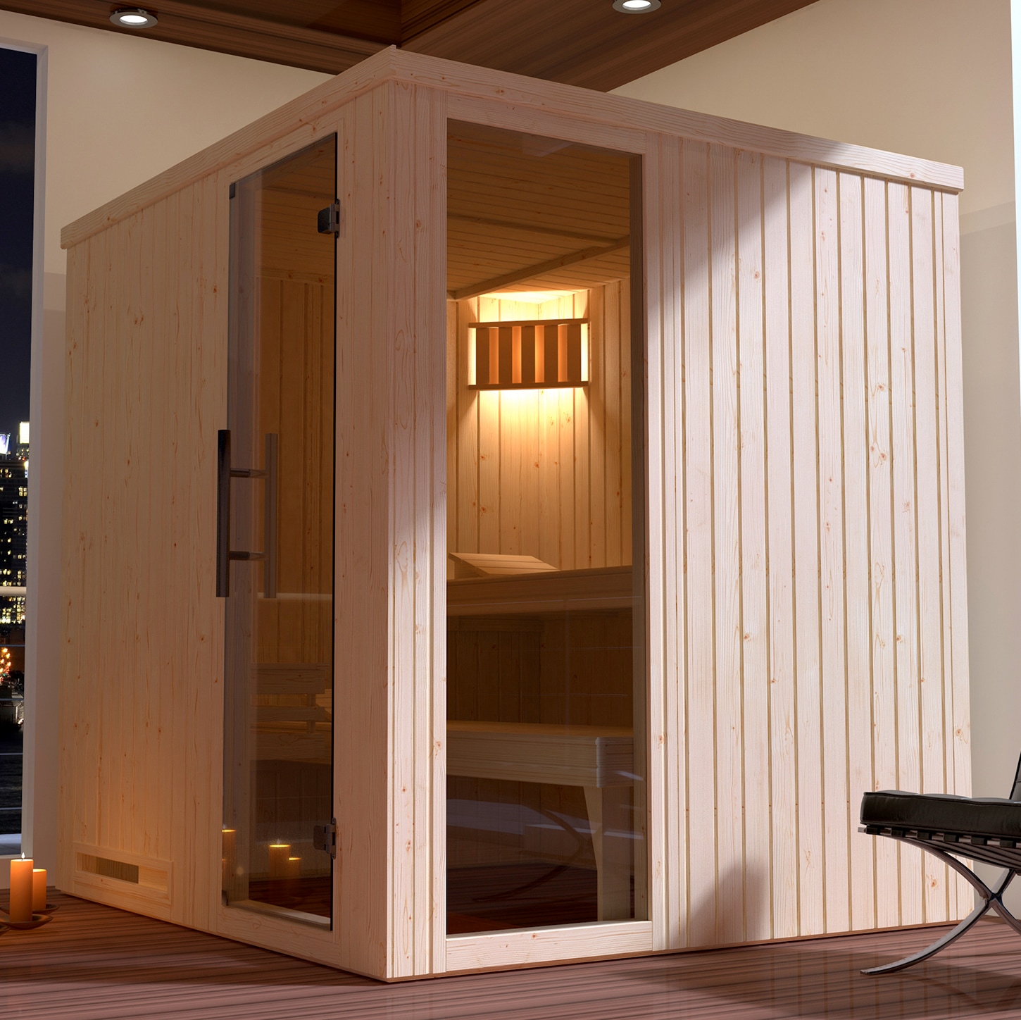 weka Sauna »Halmstad 2«, ohne Ofen