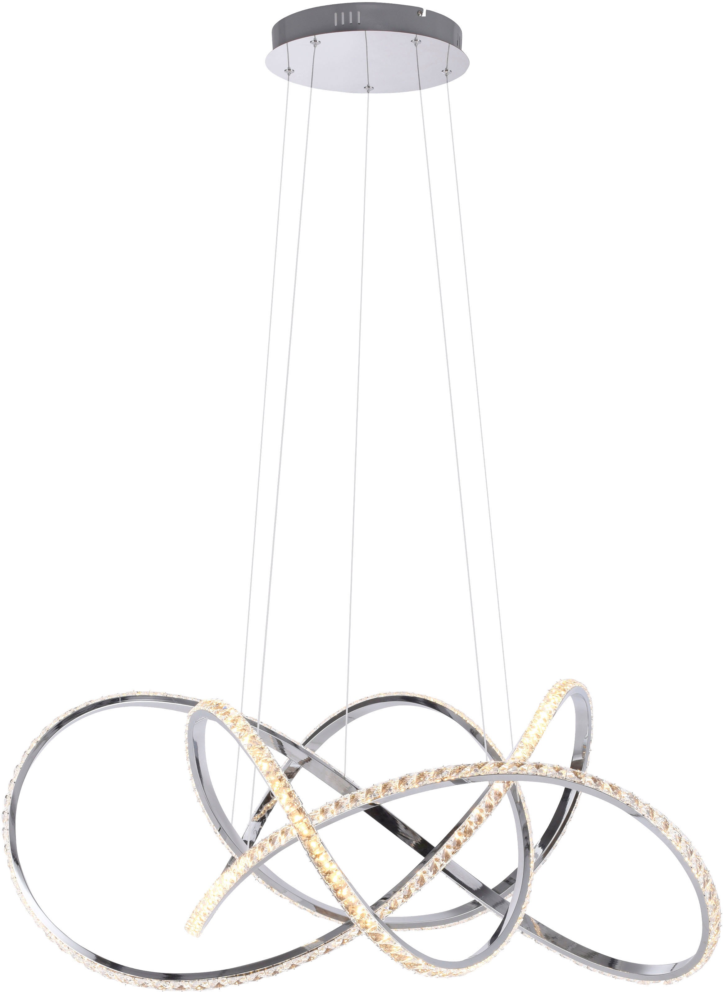 Paul Neuhaus Pendelleuchte »KIRIBI«, 1 flammig, Leuchtmittel LED-Board | LED fest integriert