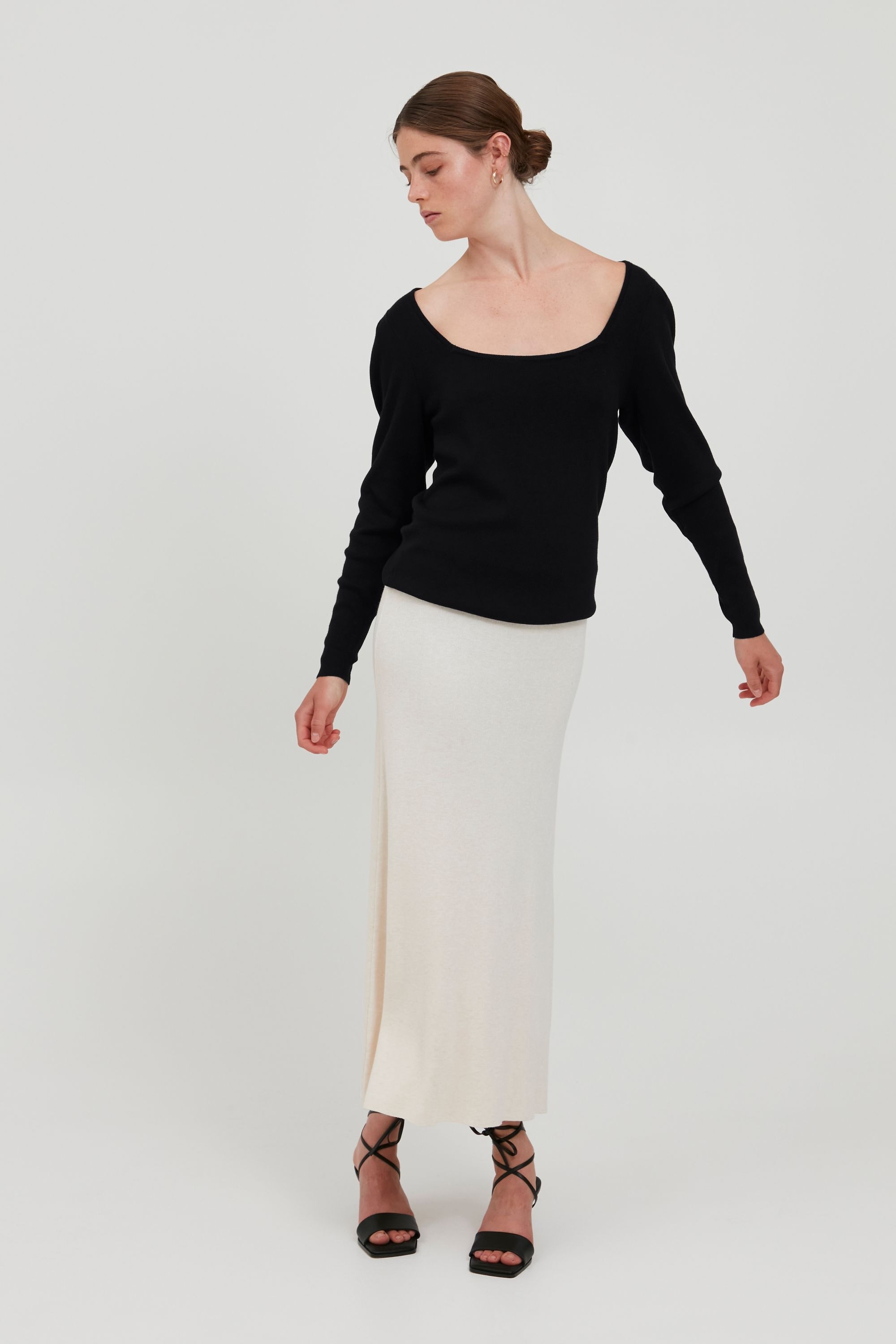 Ichi Strickfleece-Pullover »Strickpullover IHRuvera«