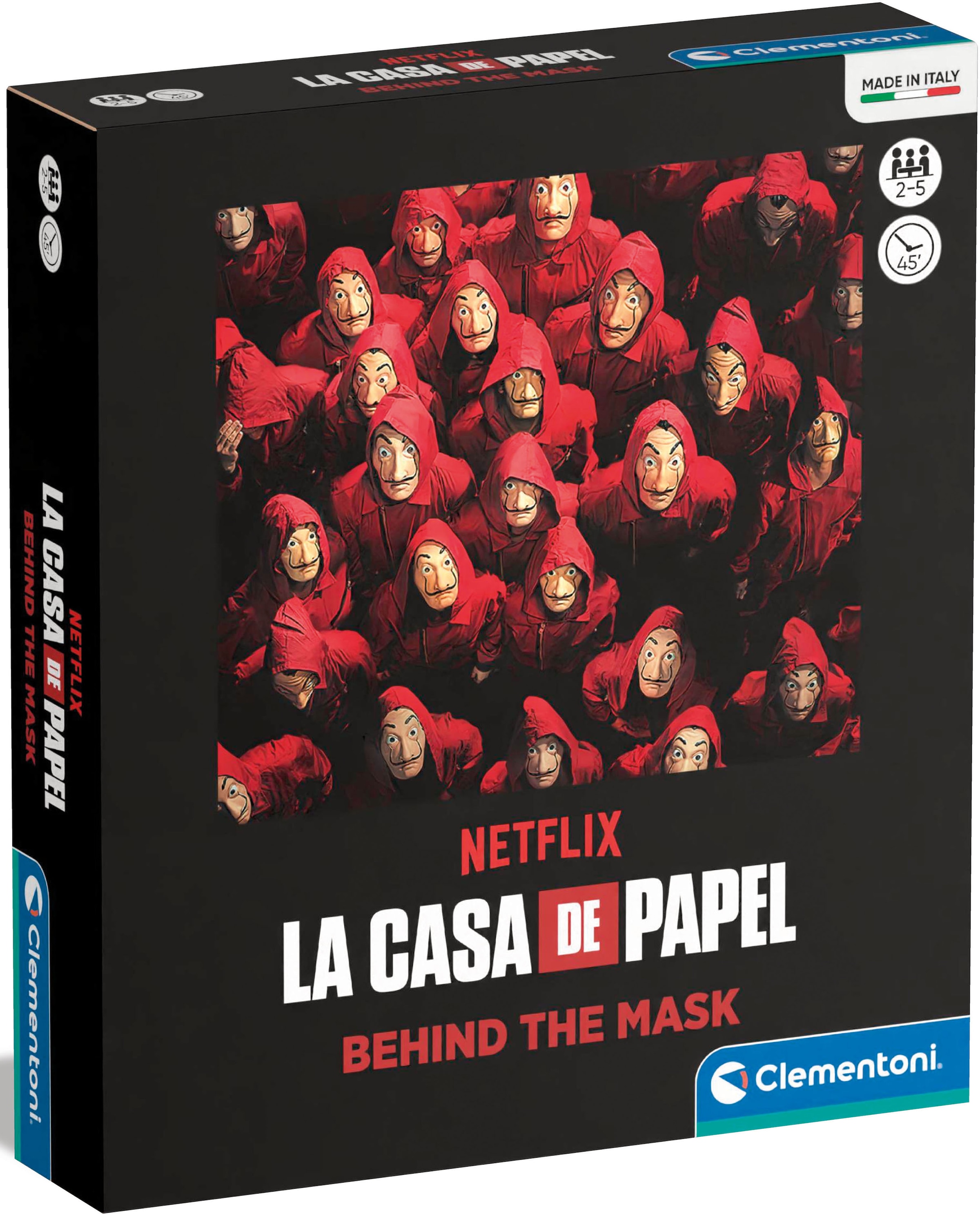 Clementoni® Spiel »Haus des Geldes, Behind the Mask«, Made in Europe