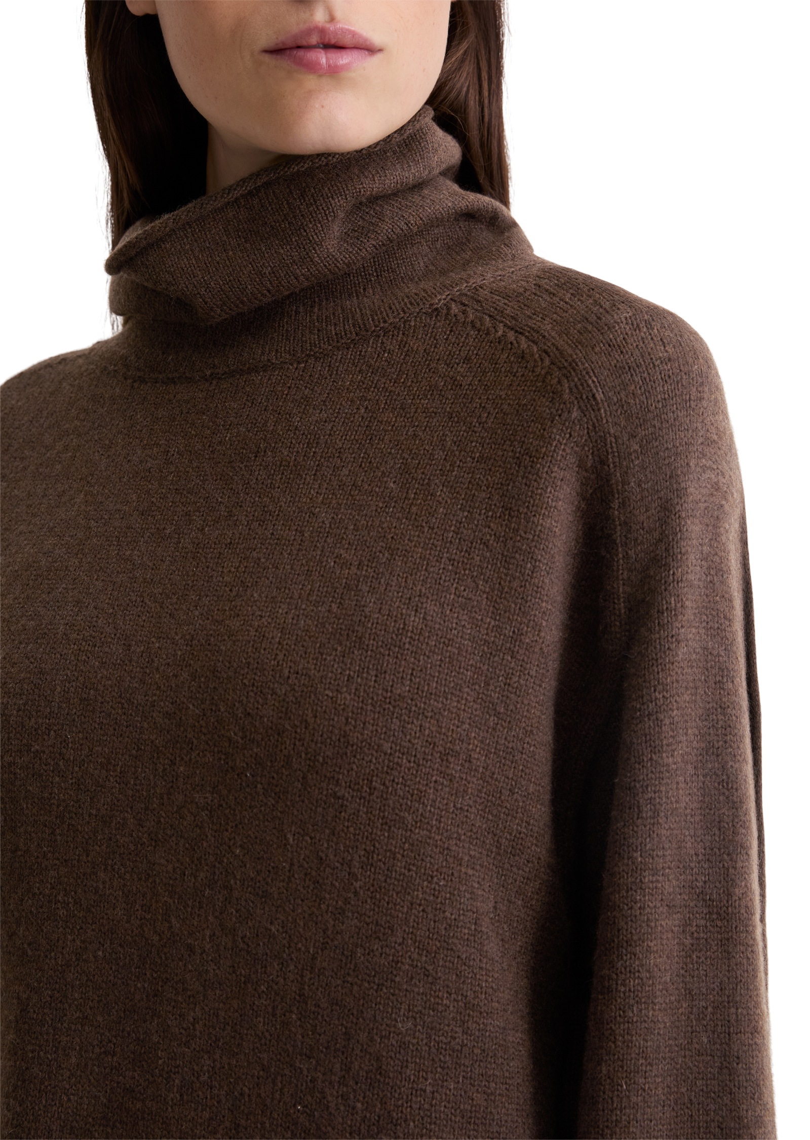 Marc O'Polo Strickkleid Ohne Taschen relaxed fit, aus softem Woll-Mix