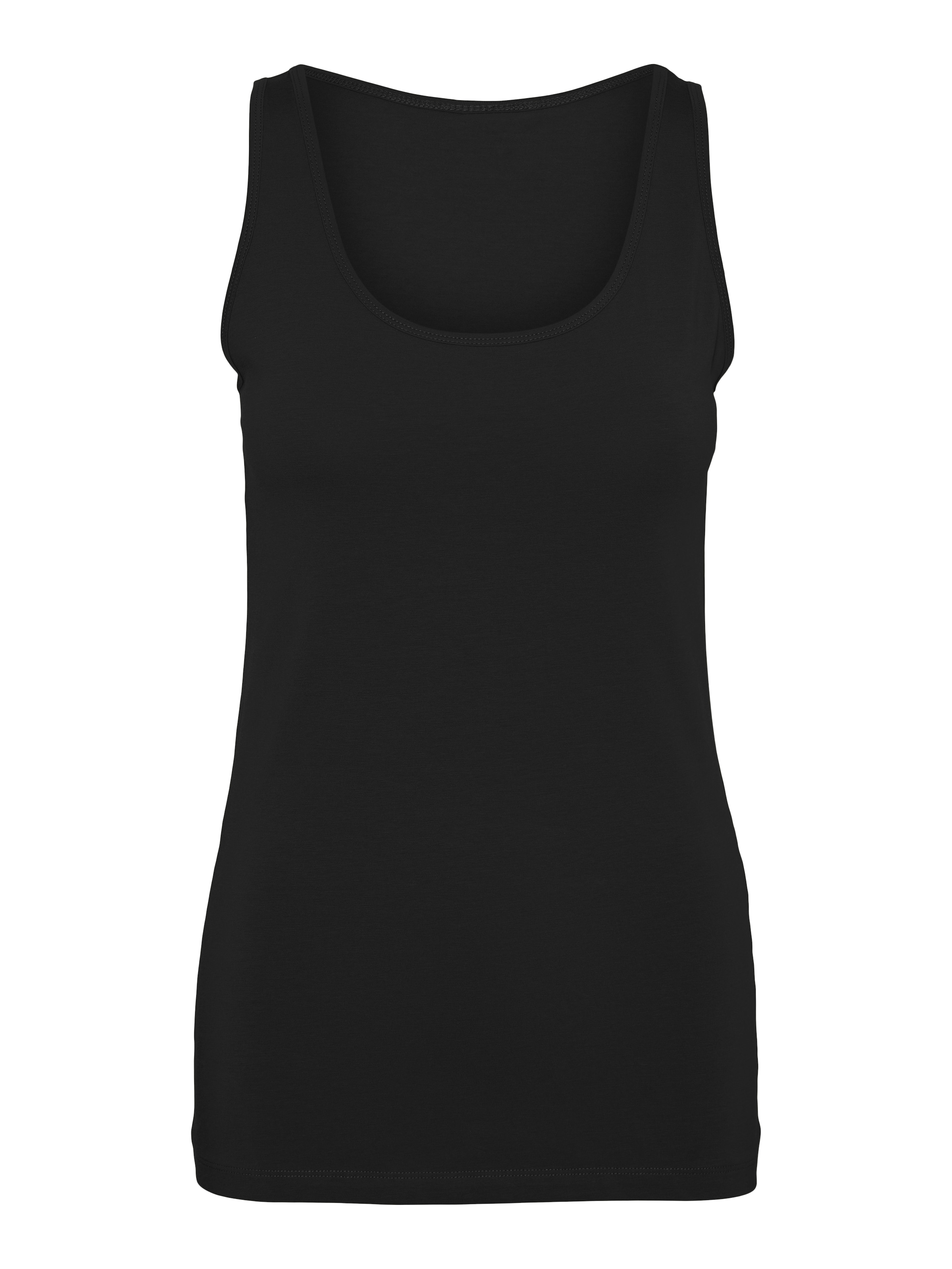 Vero Moda Tanktop »VMLULU LONG TANK TOP  JRS GA NOOS« Baumwollmischung, regular fit