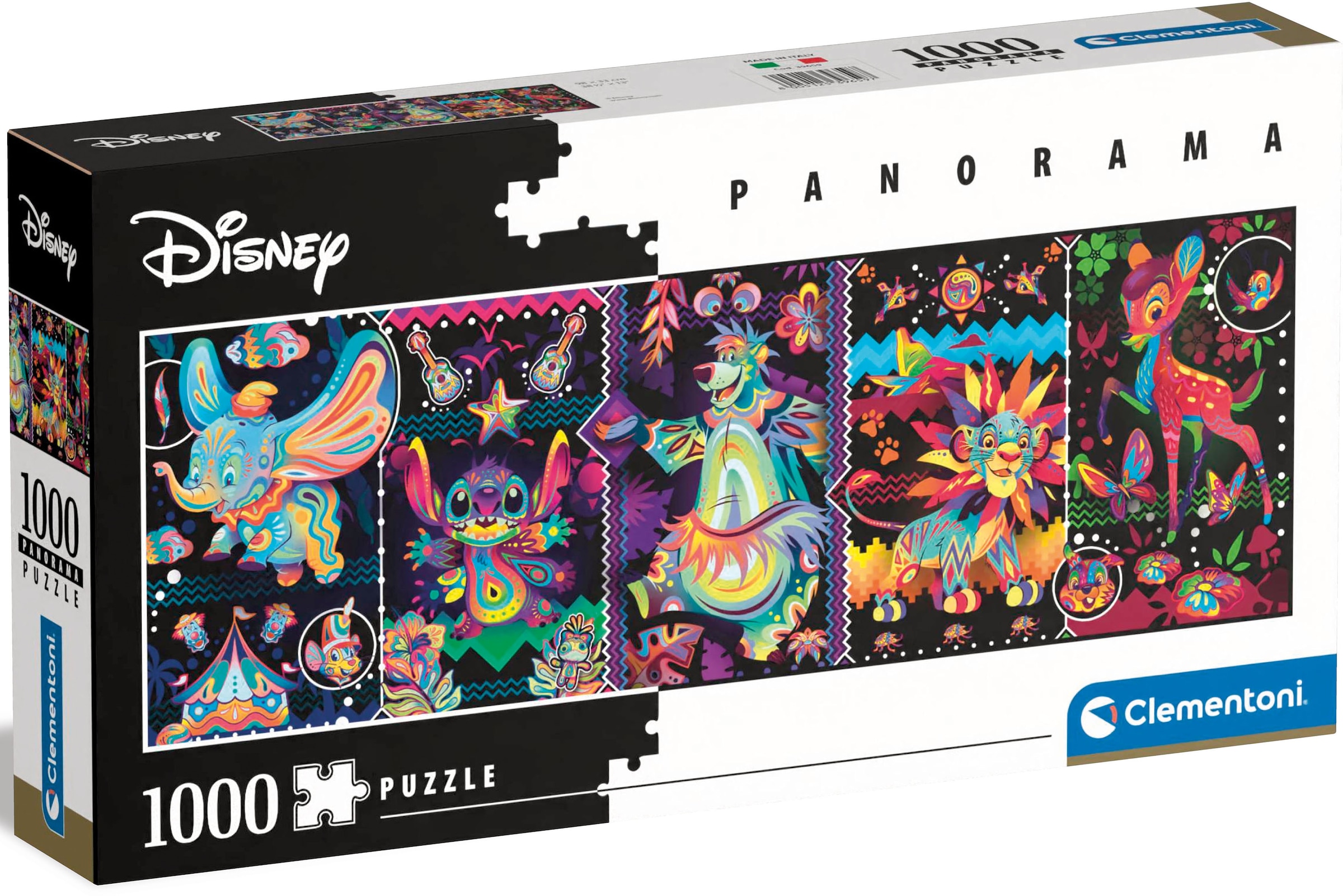 Clementoni® Puzzle »Panorama, Disney Classics«, Made in Europe, FSC® - schützt Wald - weltweit