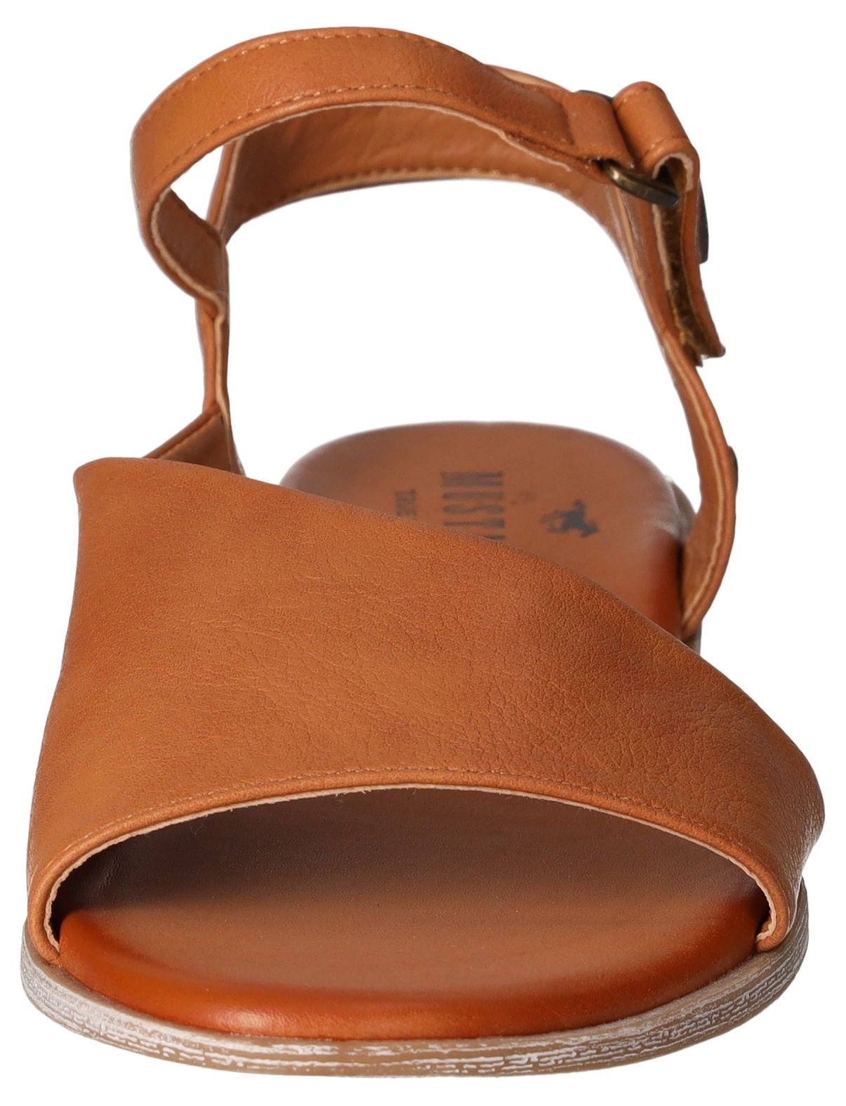 Mustang Shoes Sandale, Sommerschuh, Sandalette, Riemchensandale in asymmetrischer Form