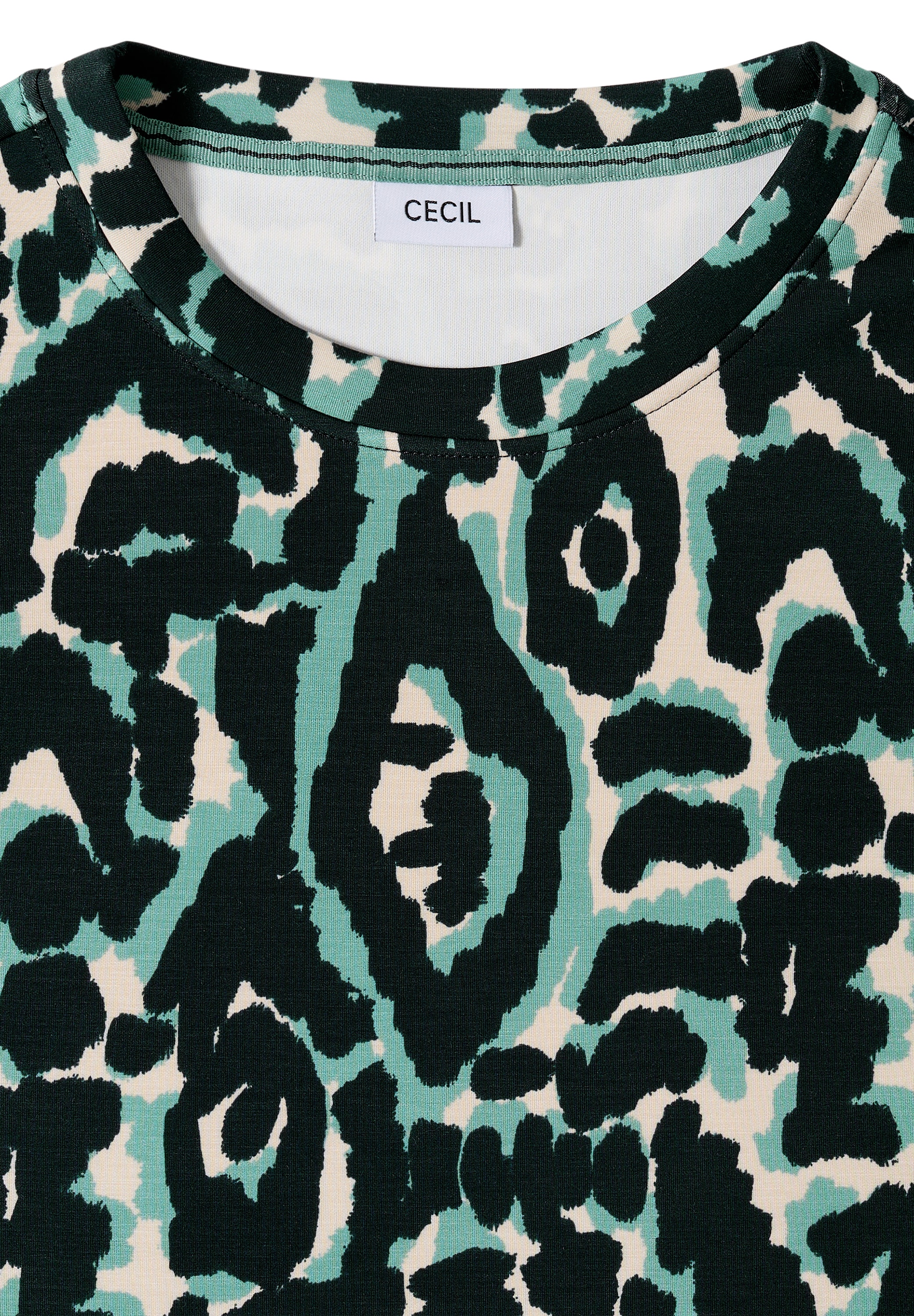 Cecil T-Shirt, mit All-Over Print
