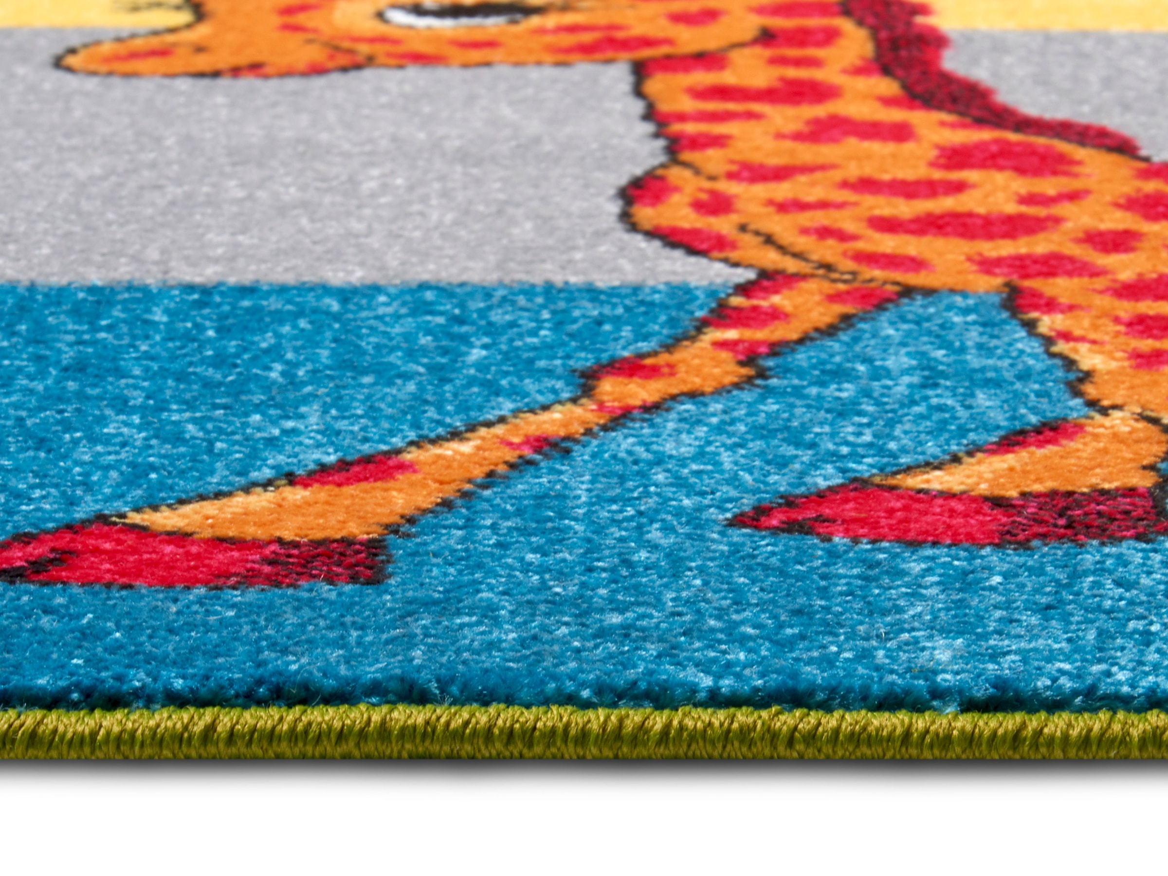 HANSE Home Teppich »Patchwork Zoo«, rechteckig, 9 mm Höhe, Farbenfrohes Design, Spielunterlage, Tiere