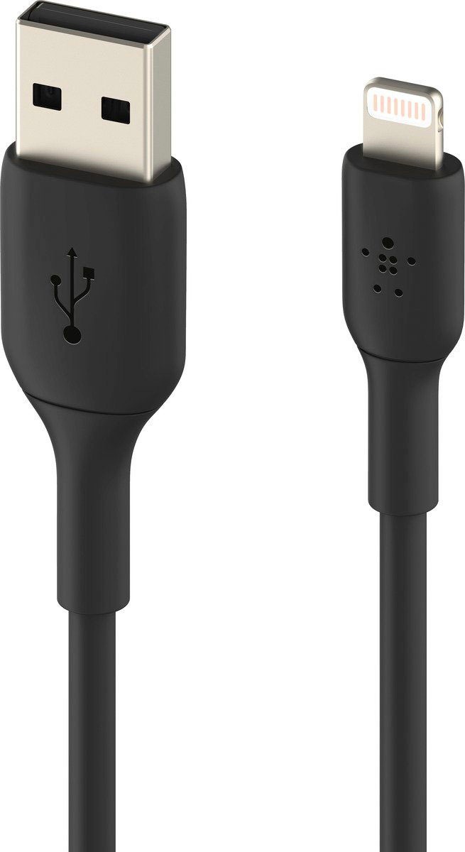 Belkin Smartphone-Kabel »Lightning Lade/Sync Kabel PVC mfi zertifiziert 2 m« USB Typ A Lightning 200 cm