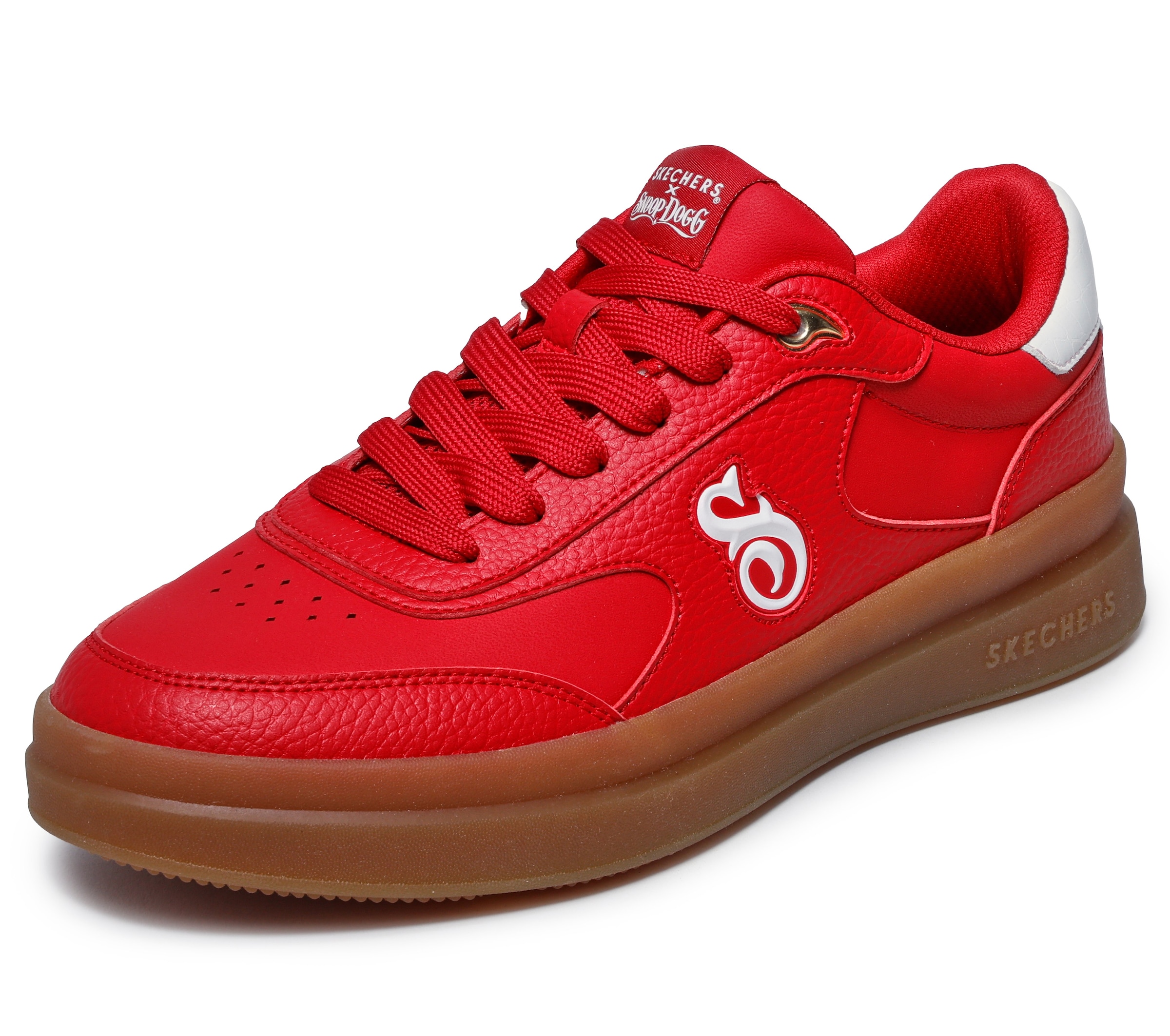 Skechers Sneaker »COURTSIDE-CALI DUDEZ«  Snoop Dogg Schnürschuh mit Kontrastbesätzen