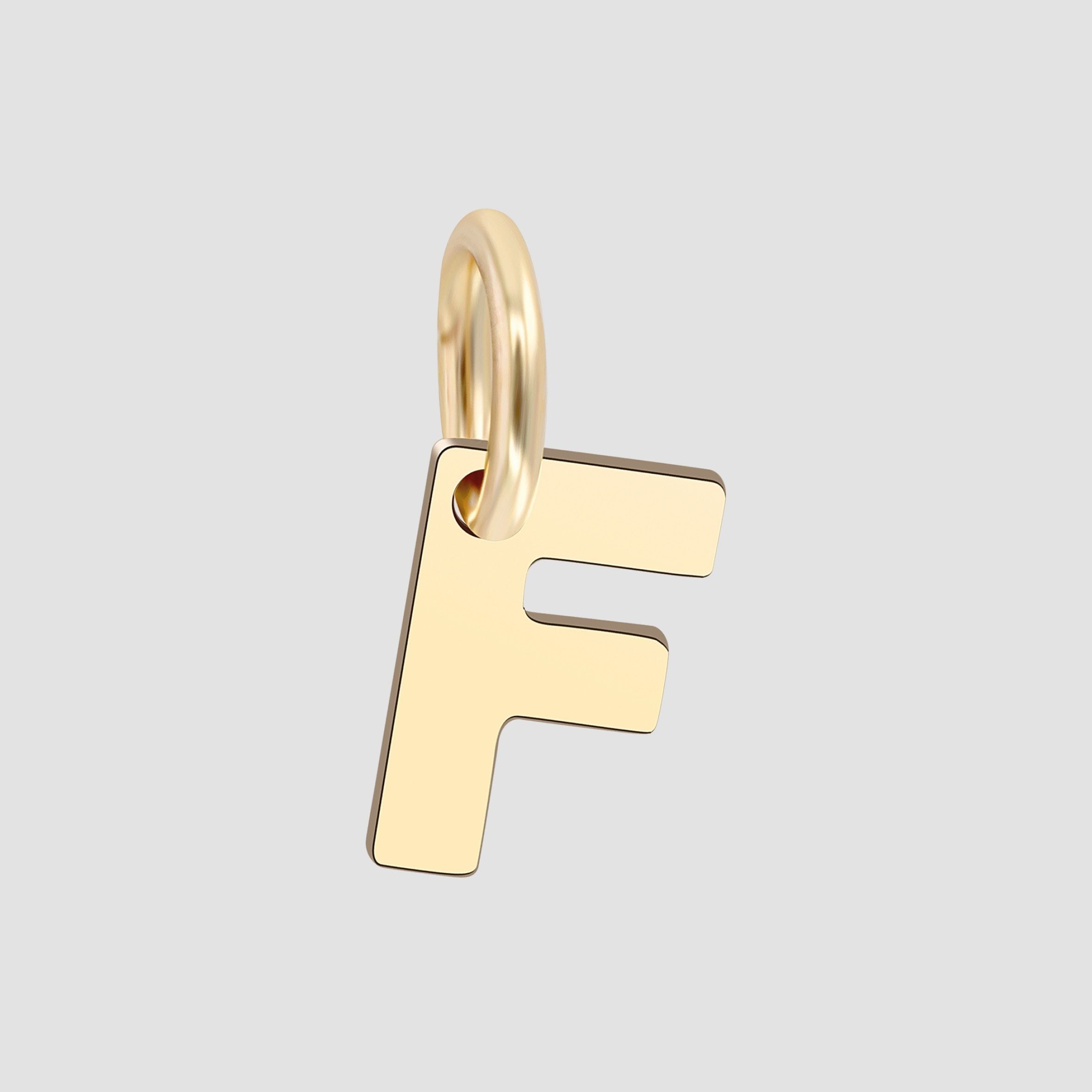 Adelia´s Buchstabenanhänger »Unisex Anhänger ¿ Buchstabe N Buchstabenanhänger aus 375 Gold«