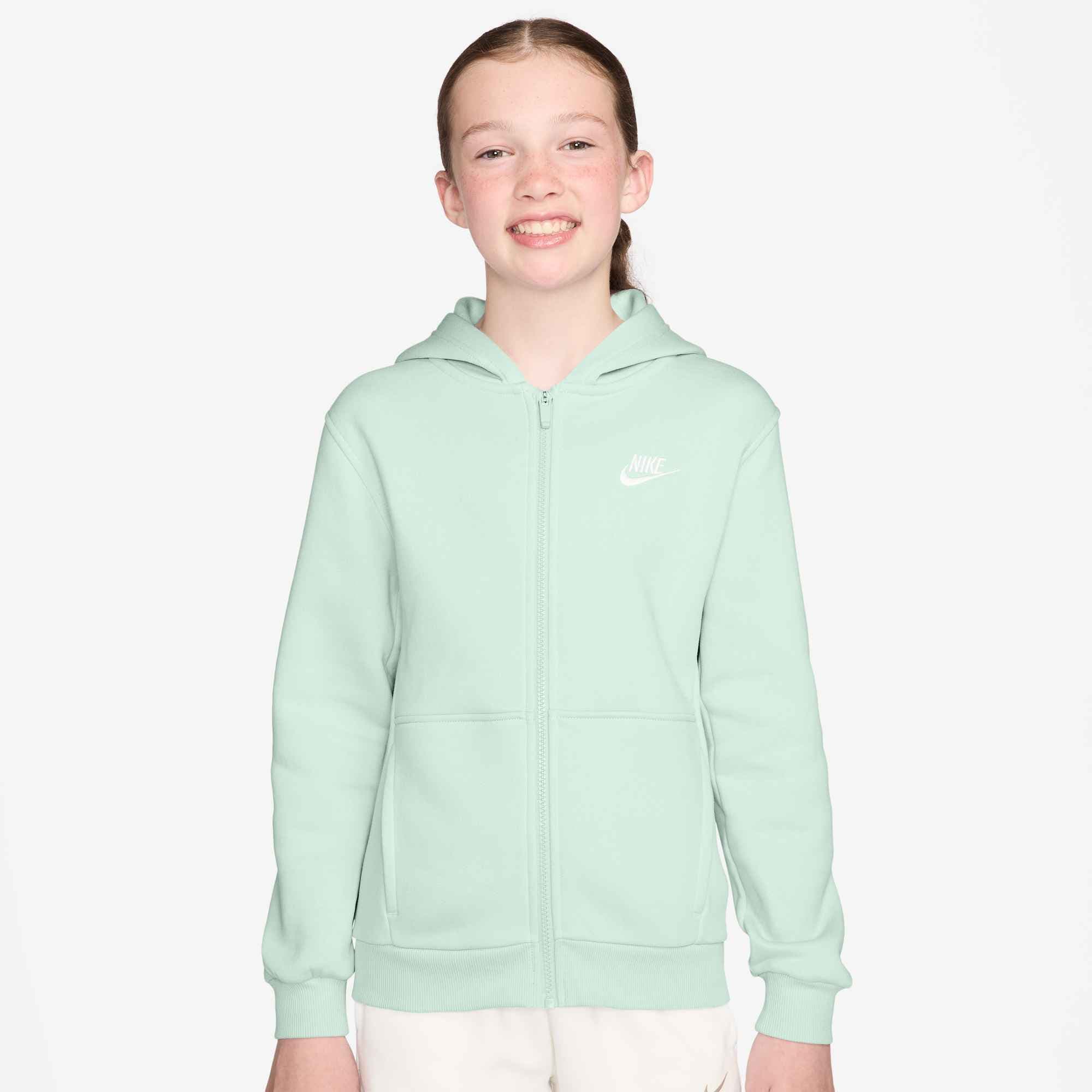 Nike Sportswear Kapuzensweatjacke »K NSW CLUB FLC HD FZ LS LBR« Für Kinder und Jugendliche