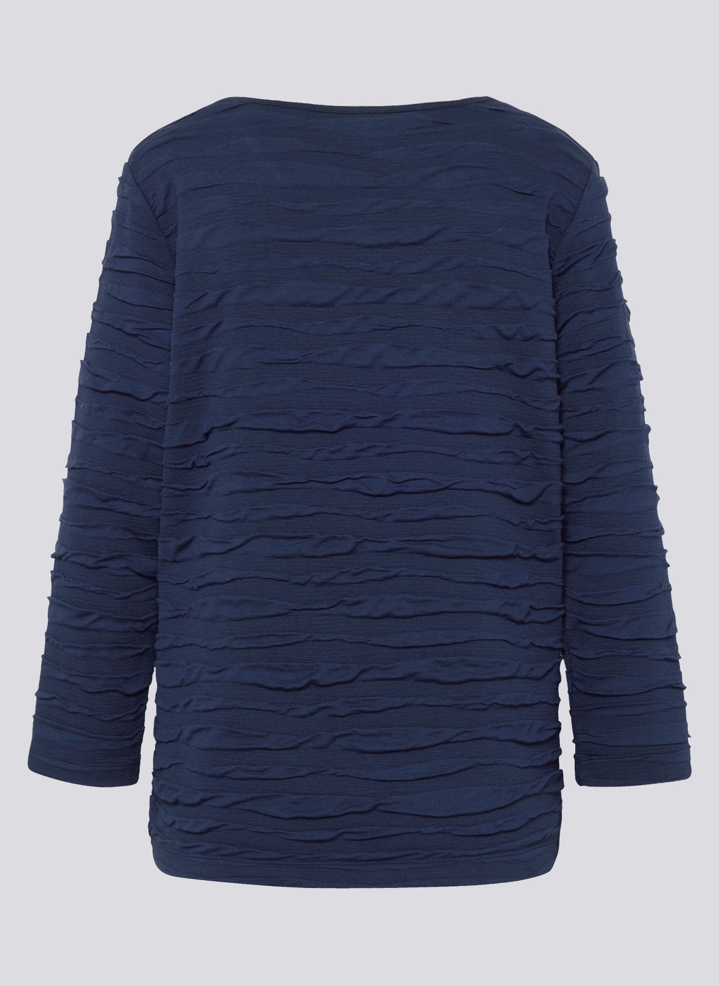 Rabe 3/4-Arm-Shirt mit Struktur Muster