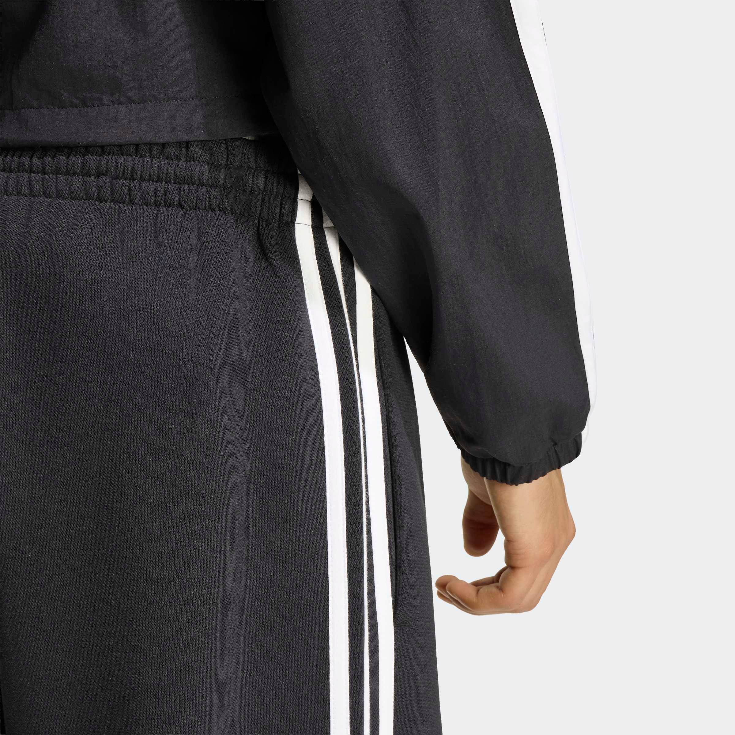 adidas Sportswear Sporthose »ESSENTIALS 3-STREIFEN, OFFENER SAUM«