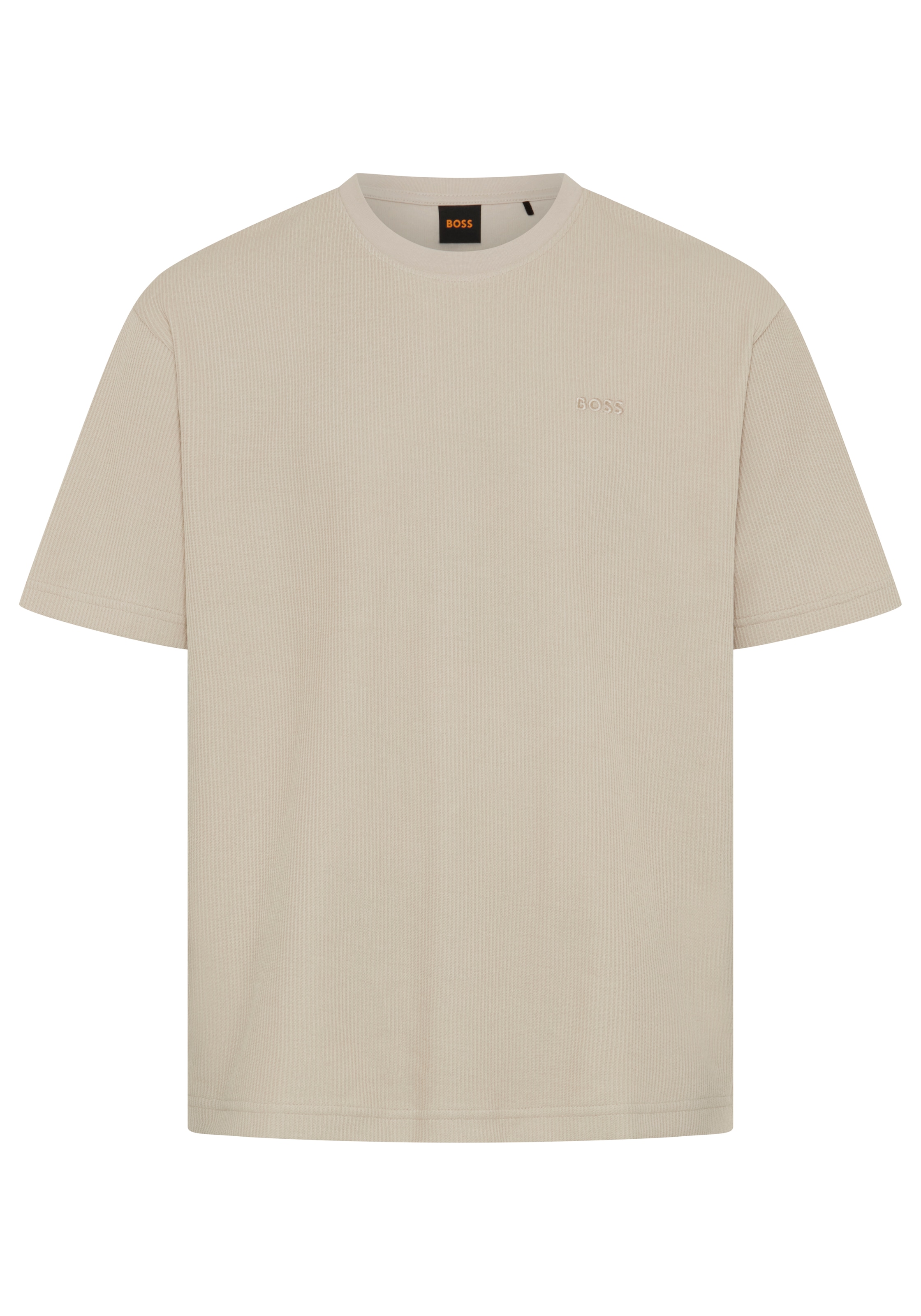 BOSS ORANGE T-Shirt Rundhalsausschnitt, Relaxed Fit, tonales Logo
