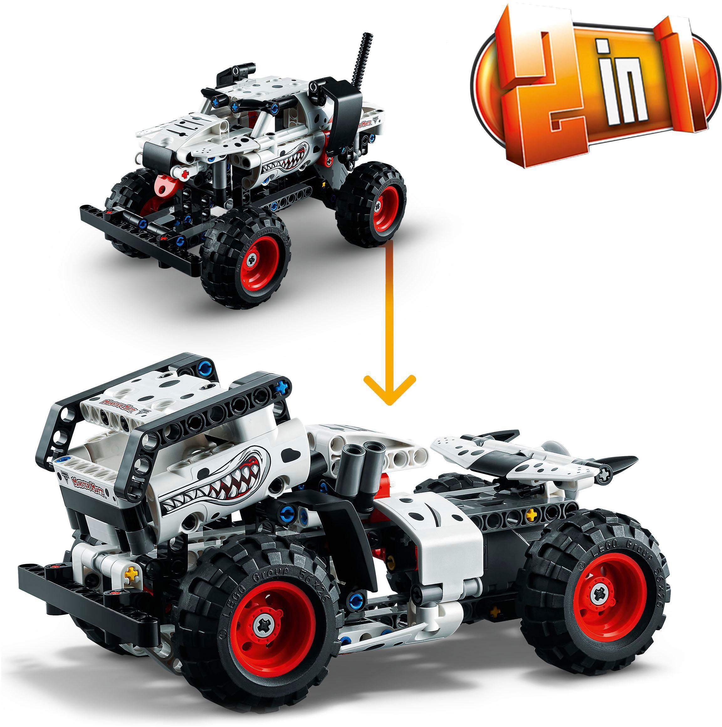 LEGO® Konstruktionsspielsteine »Monster Jam™ Monster Mutt™ Dalmatian (42150), LEGO® Technic«, (244 St.), Made in Europe