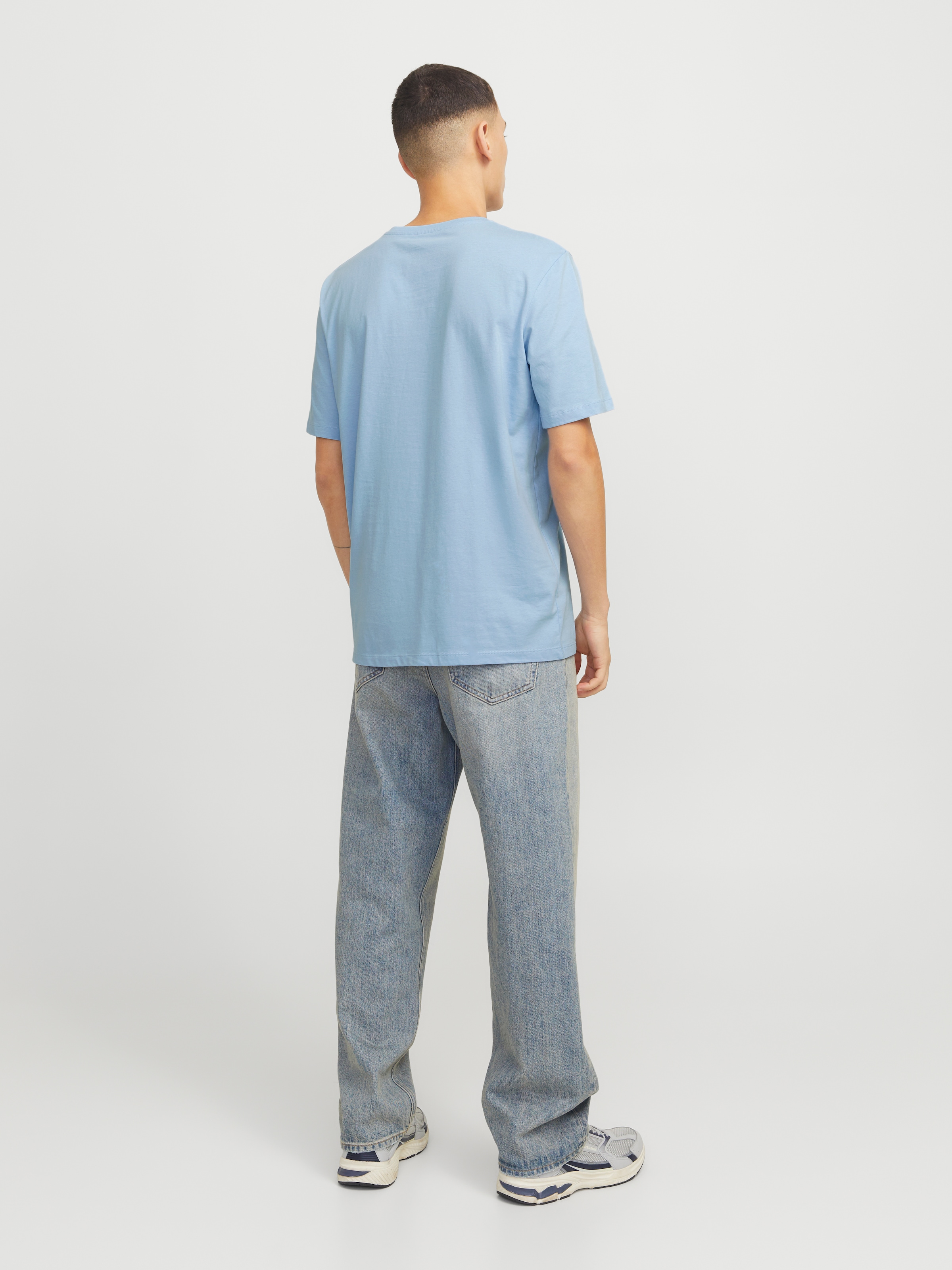 Jack & Jones Print-Shirt »JJHUDSON TEE SS CREW NECK«