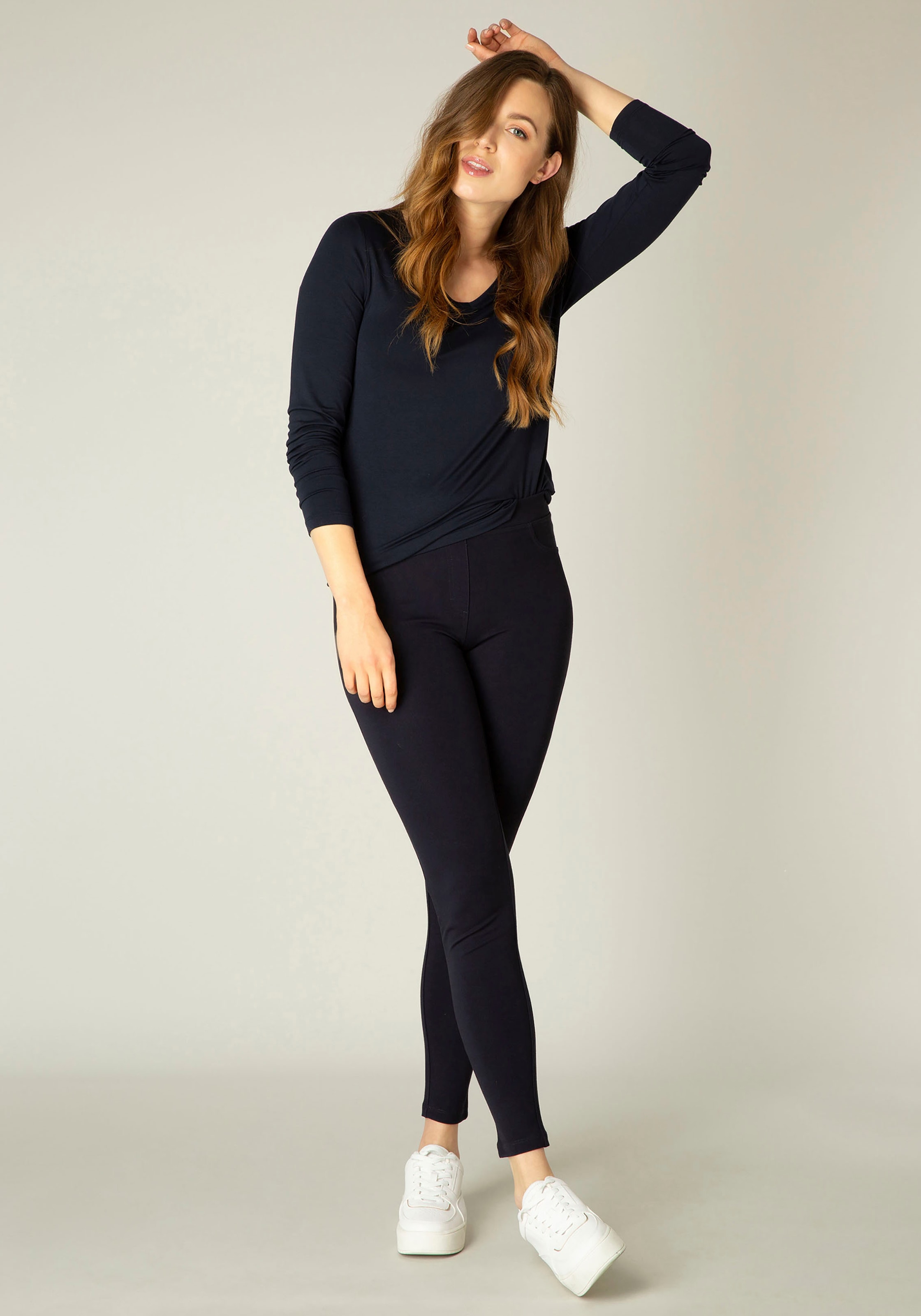 Base Level Jeggings »Ornika«, in bei Skinny-Fit-Optik Material online Bequemes OTTO