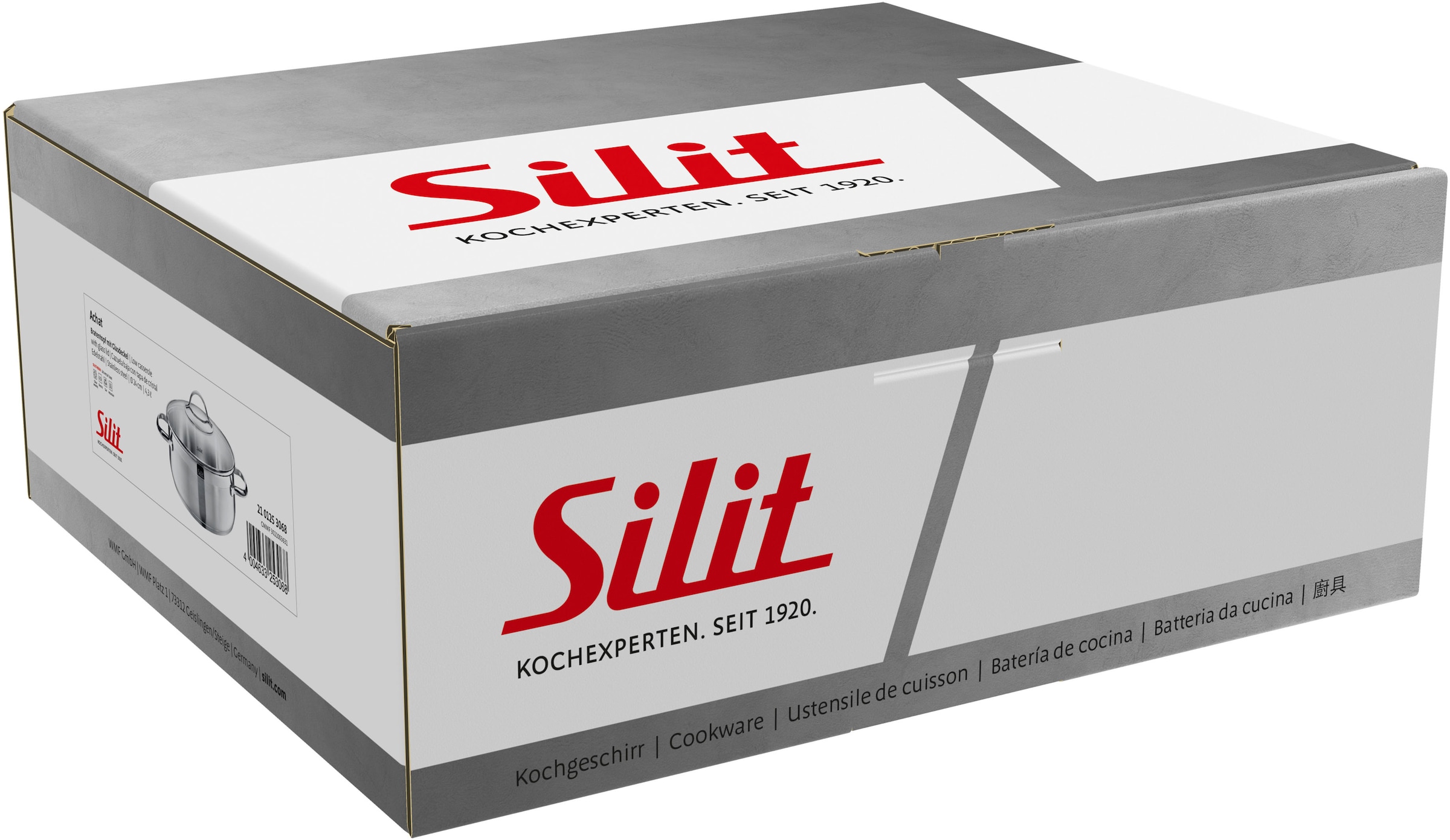 Silit Bratentopf »Achat« 2 Stk. tlg. Edelstahl 18/10