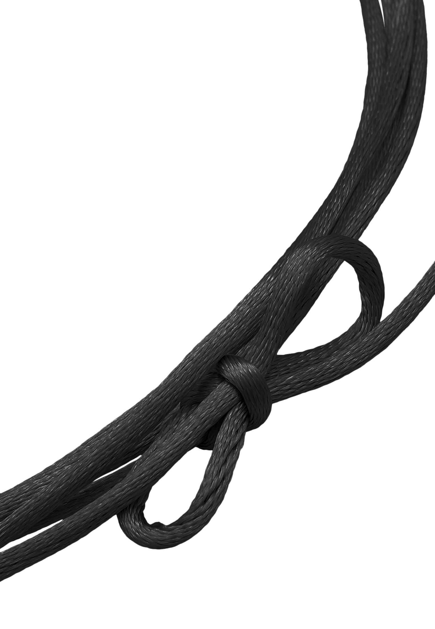 Elli Kette mit Anhänger »Halskette Satinband Tropfen Anhänger 925 Silber«