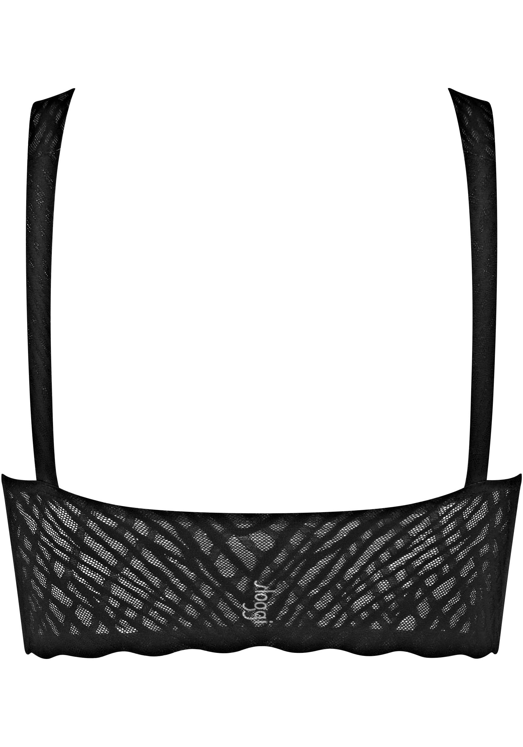 sloggi Bustier »ZERO Feel Bliss Bralette«, Nahtlos, V-Ausschnitt, Stretch-Spitze