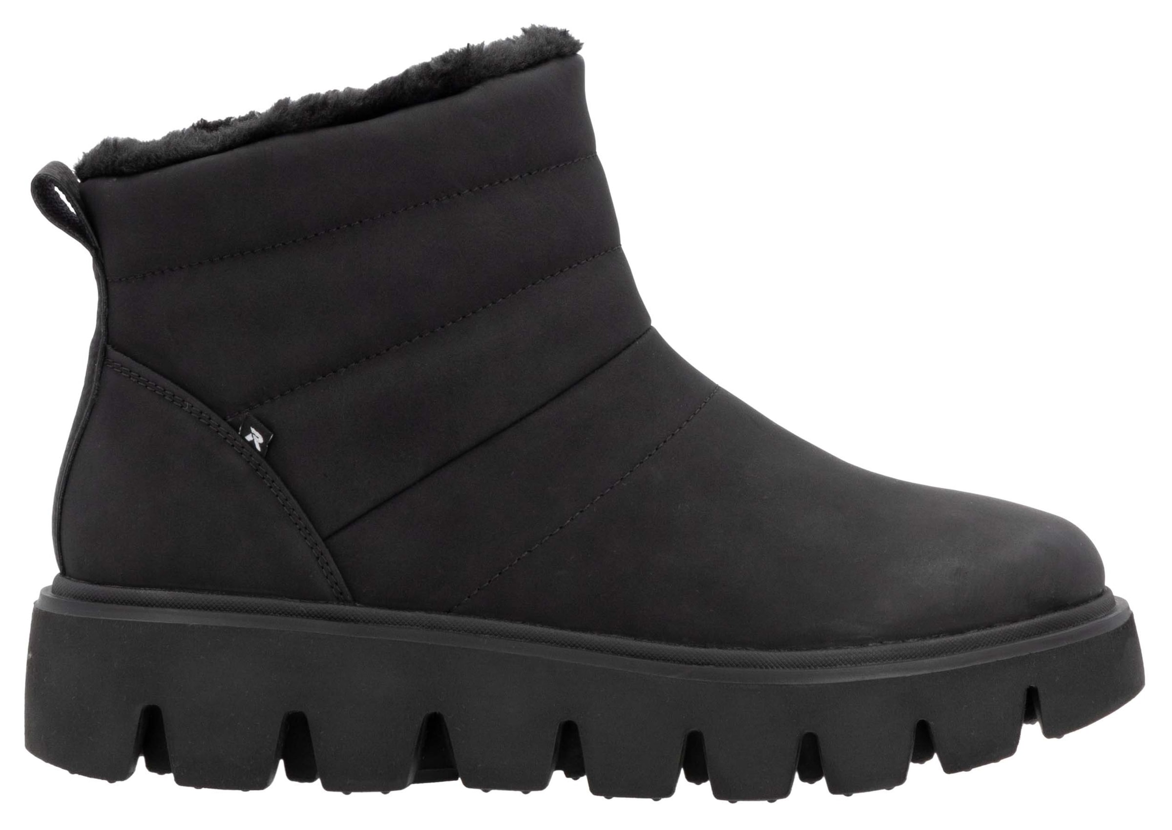 RIEKER Sport Winterboots, Schlupfboots, Stiefelette mit herausnehmbarer Soft-Einlage