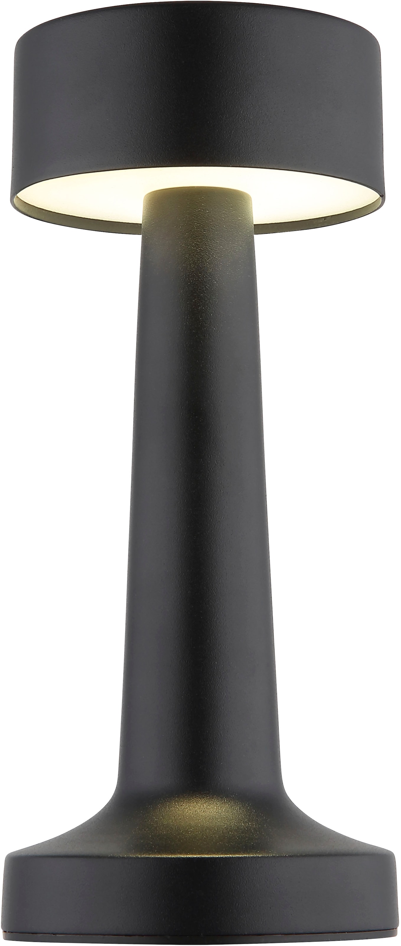 GLOBO LIGHTING LED Tischleuchte »ANGELIKA - Akkutischleuchte« LED-Modul 1 Stk. warmweiß - kaltweiß Design Tischleuchte, Akku, modern,  Akkulampe, CCT